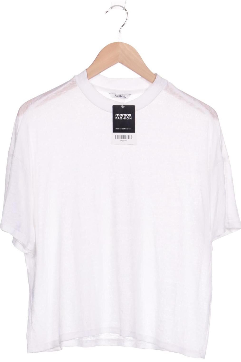 

MONKI Damen T-Shirt, weiß