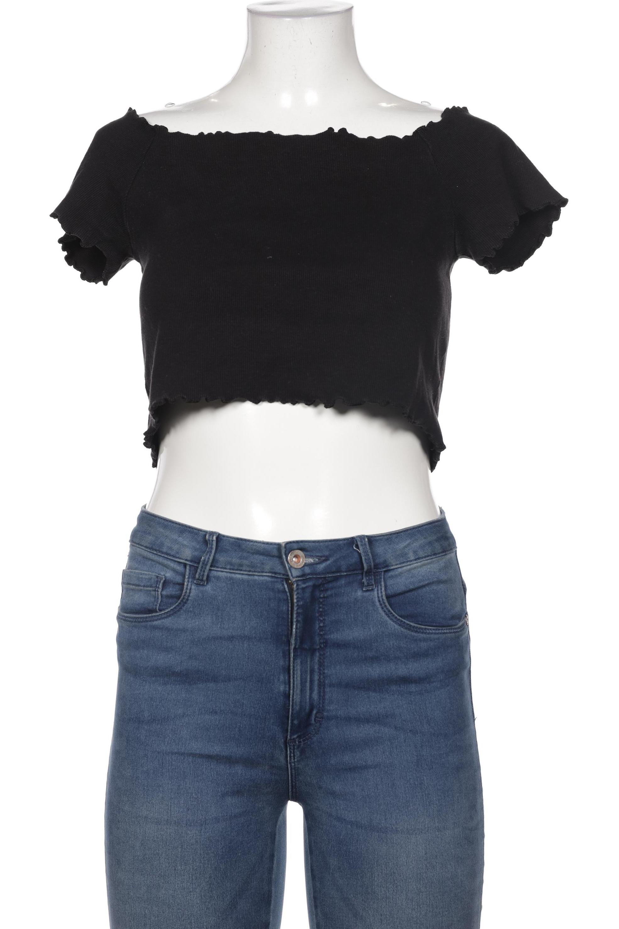 

MONKI Damen T-Shirt, schwarz