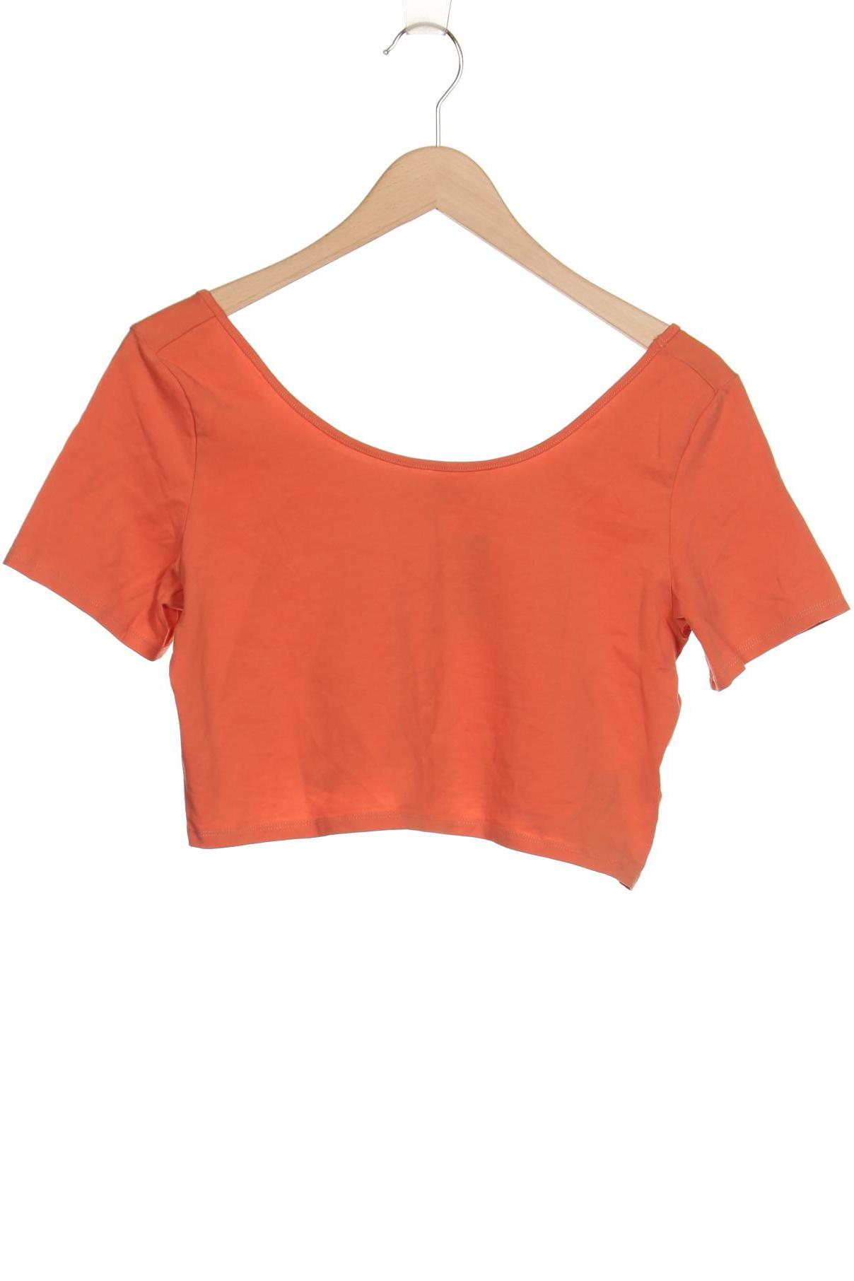 

Monki Damen T-Shirt, orange, Gr. 42