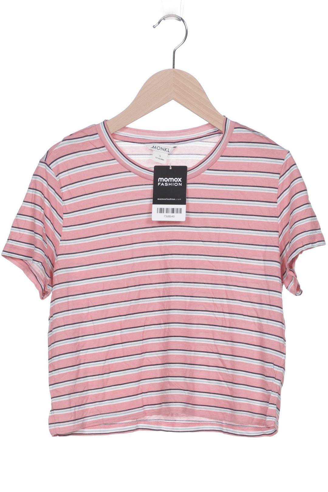 

Monki Damen T-Shirt, pink, Gr. 36