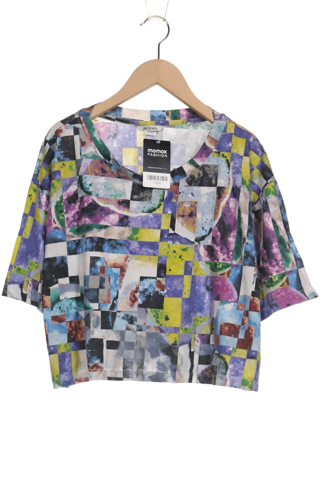 

Monki Damen T-Shirt, mehrfarbig, Gr. 36