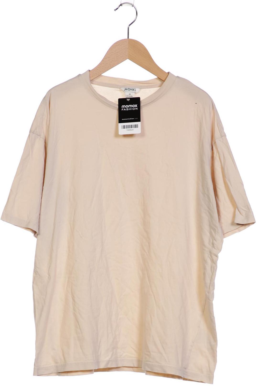 

Monki Damen T-Shirt, cremeweiß, Gr. 34