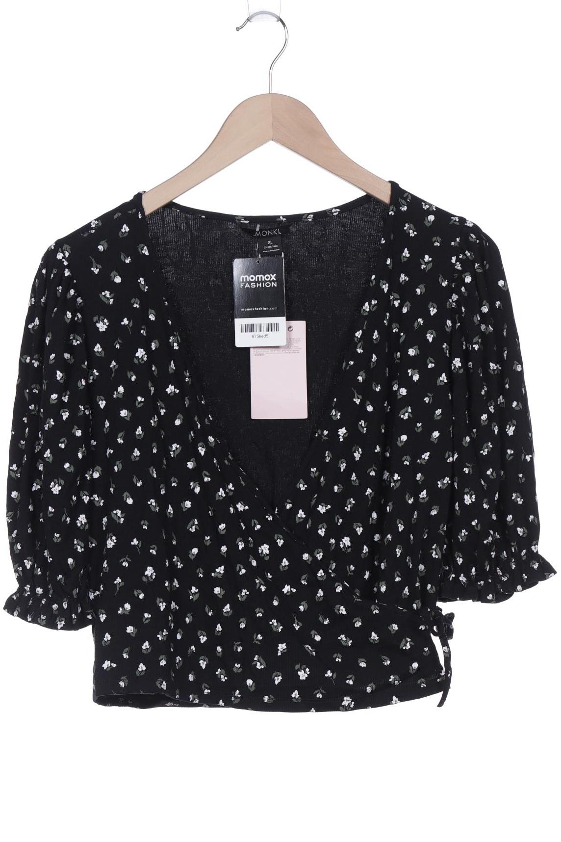 

Monki Damen T-Shirt, schwarz, Gr. 44