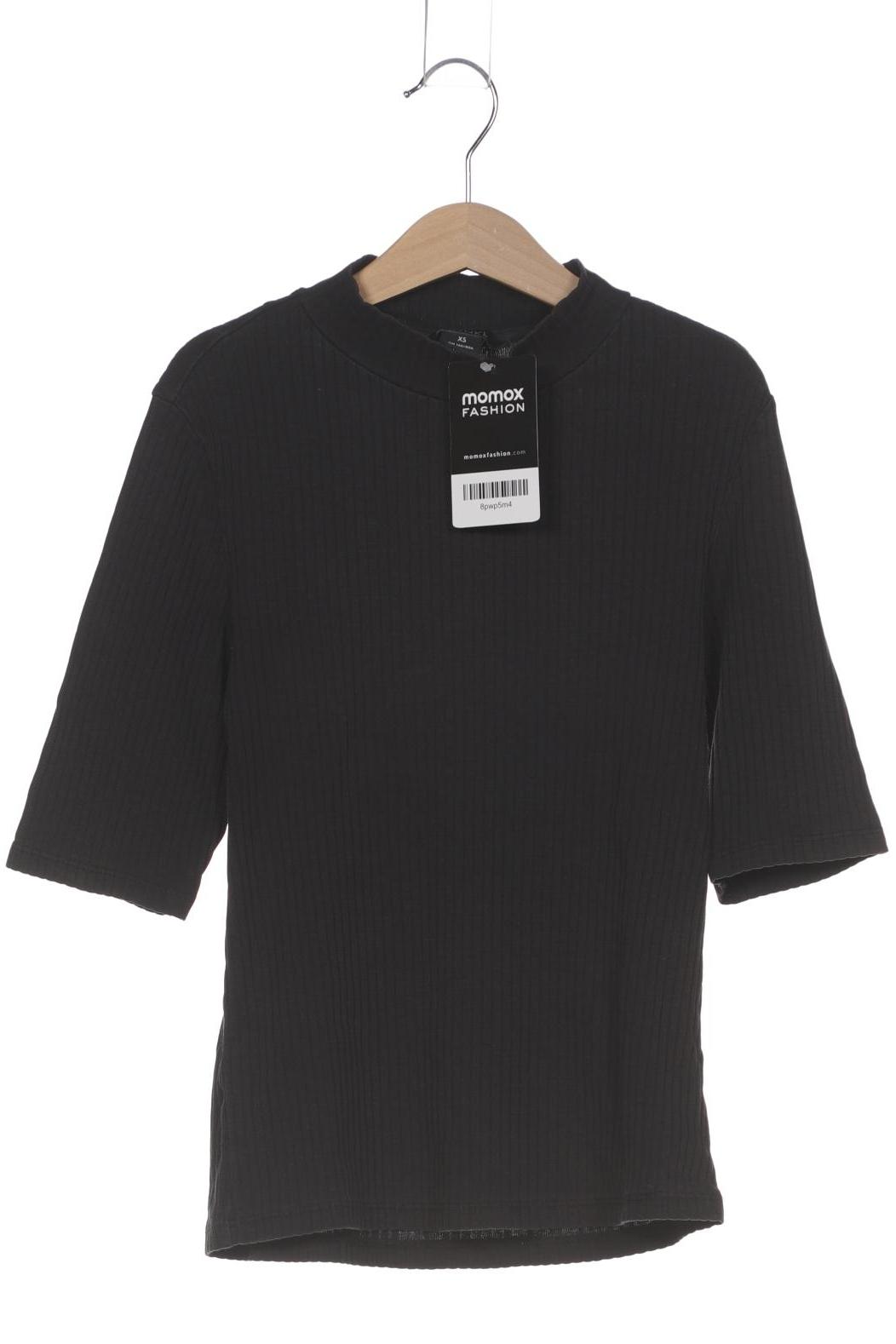 

Monki Damen T-Shirt, schwarz, Gr. 34