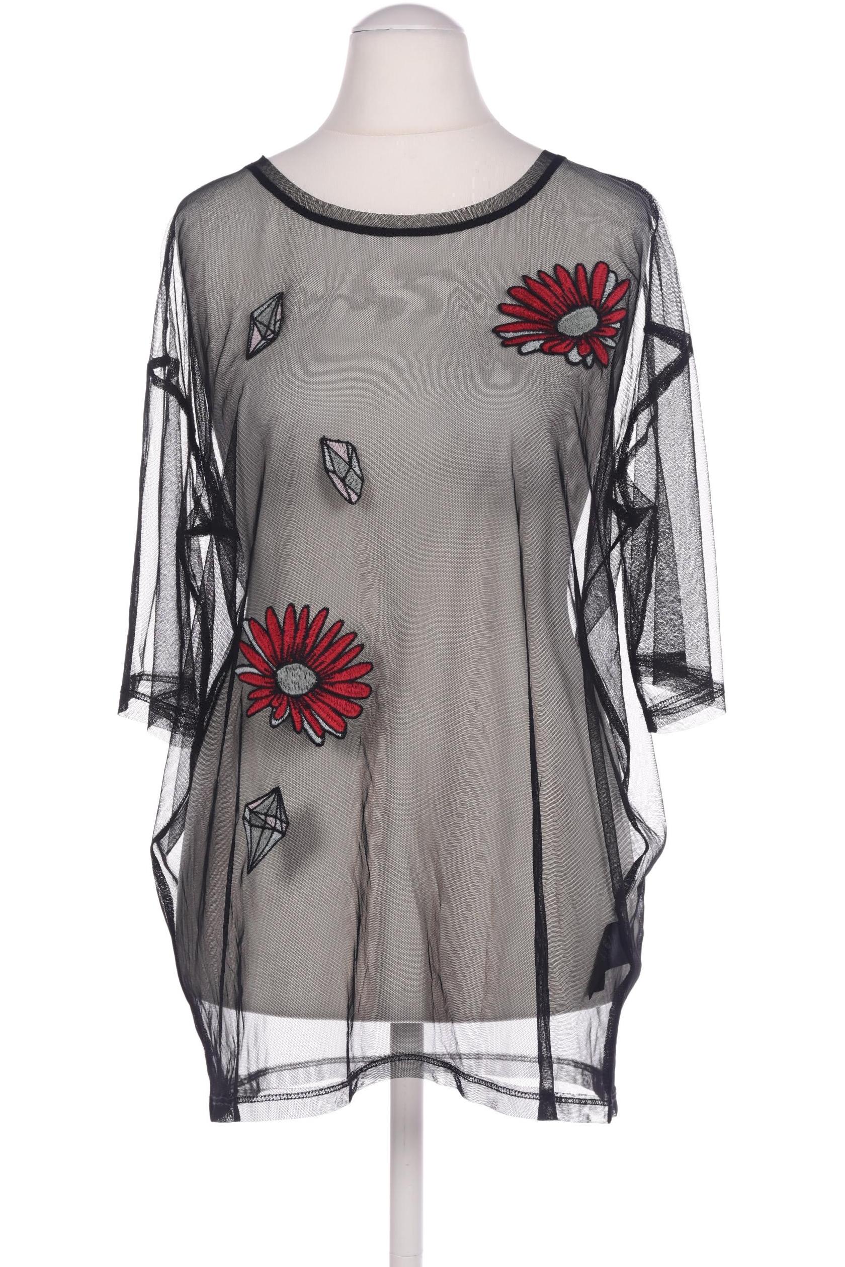 

Monki Damen T-Shirt, schwarz, Gr. 38