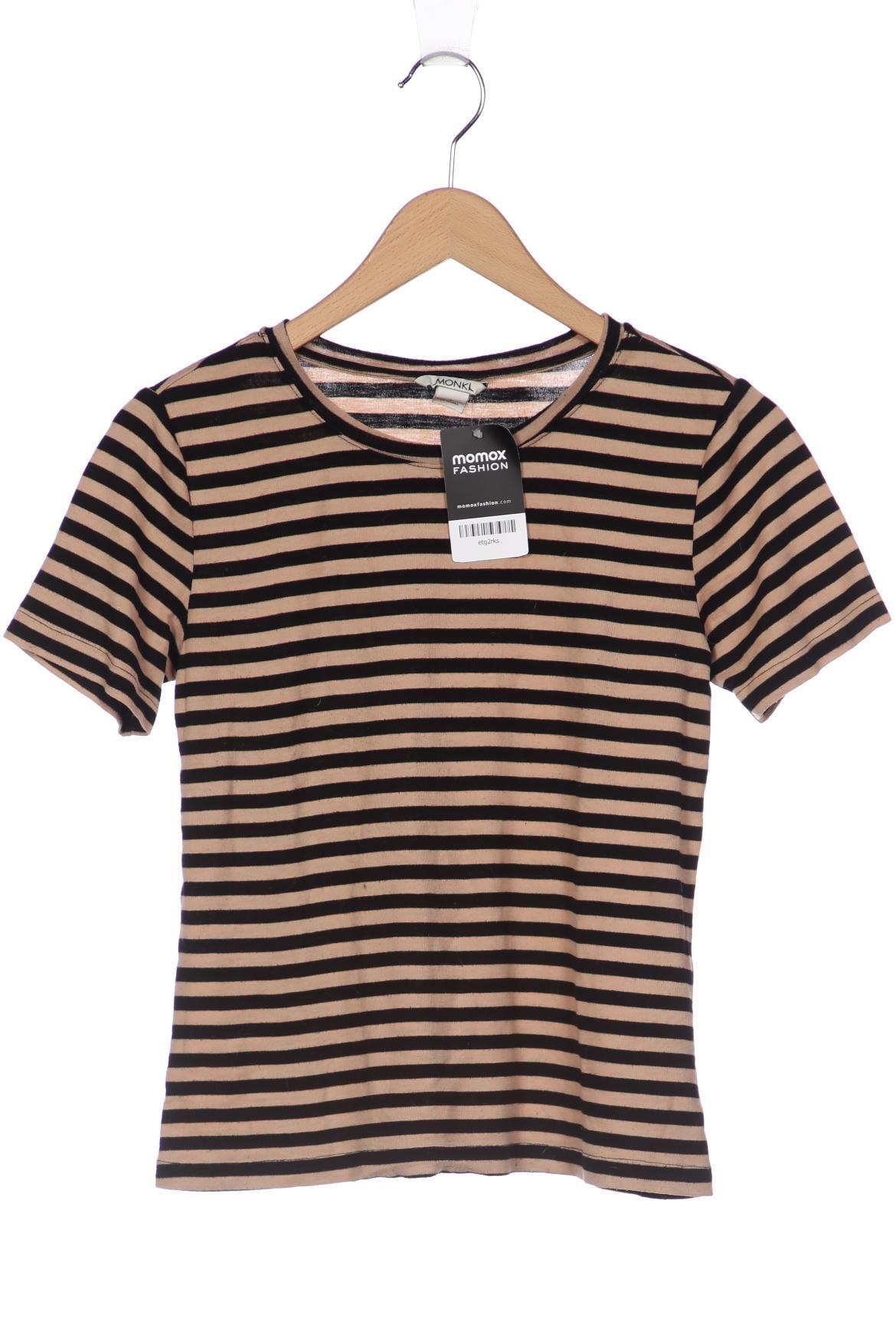 

Monki Damen T-Shirt, beige, Gr. 36