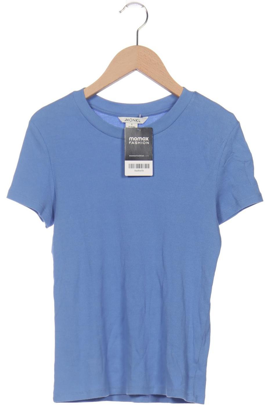 

Monki Damen T-Shirt, blau, Gr. 36