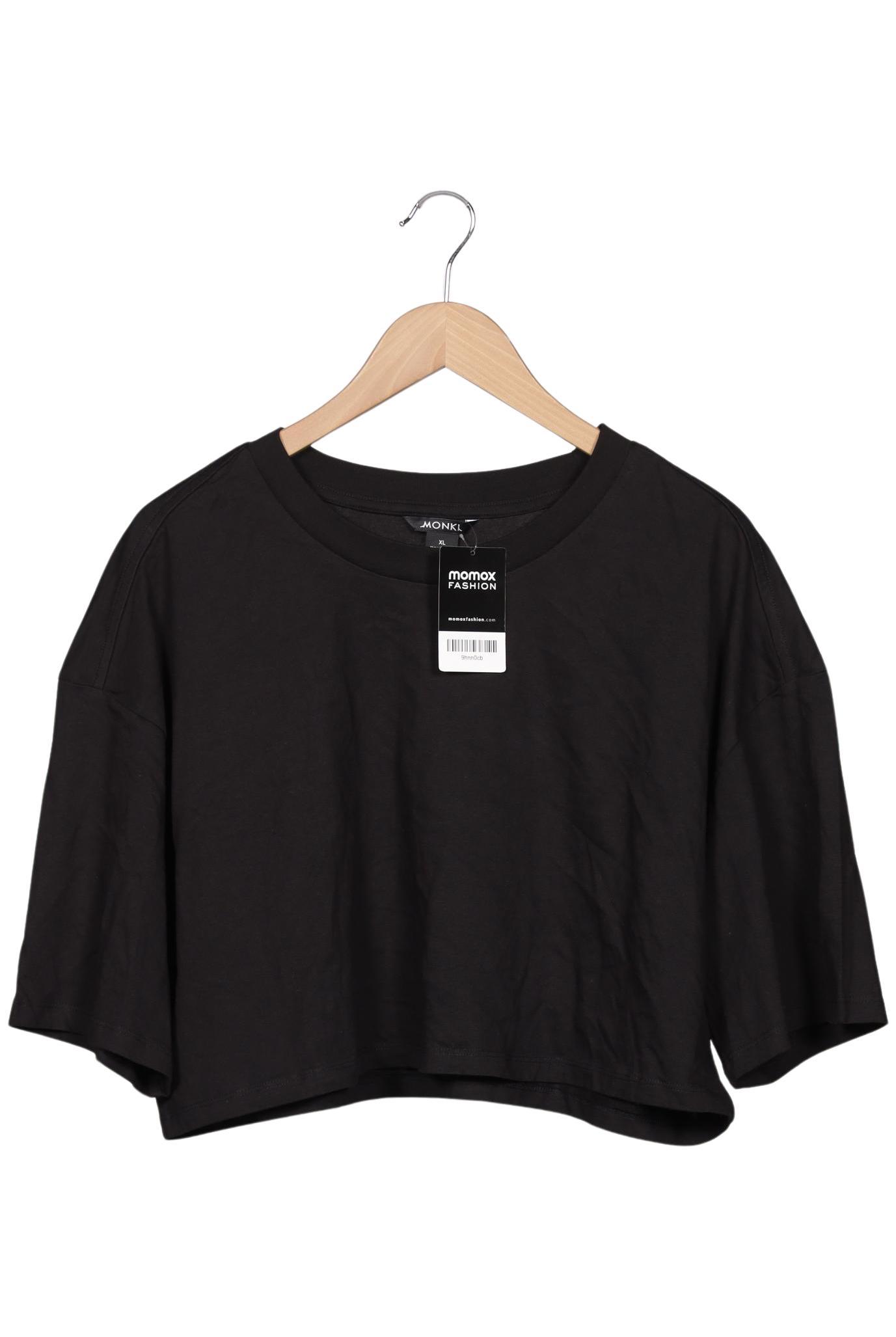 

Monki Damen T-Shirt, schwarz, Gr. 44