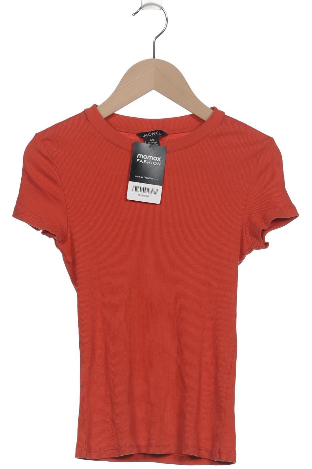 

Monki Damen T-Shirt, orange, Gr. 32