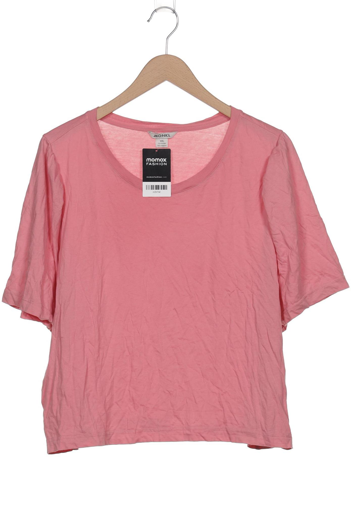 

Monki Damen T-Shirt, pink, Gr. 46