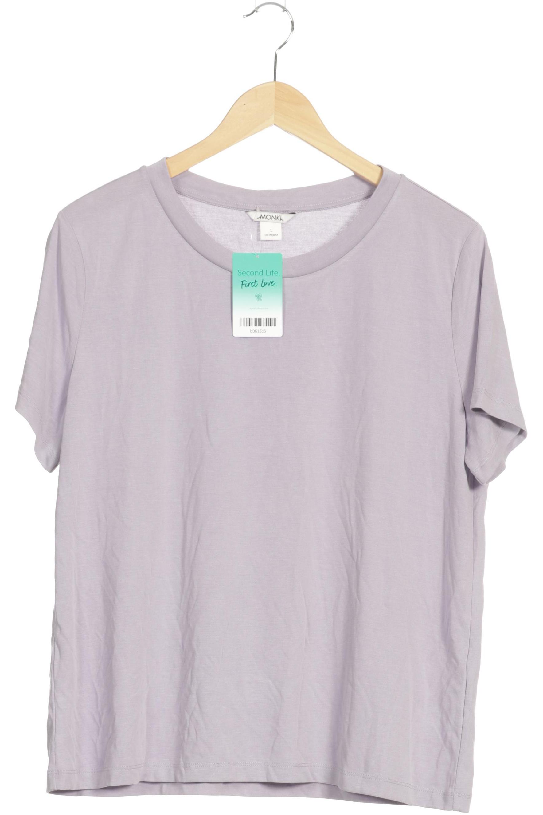 

Monki Damen T-Shirt, flieder, Gr. 42