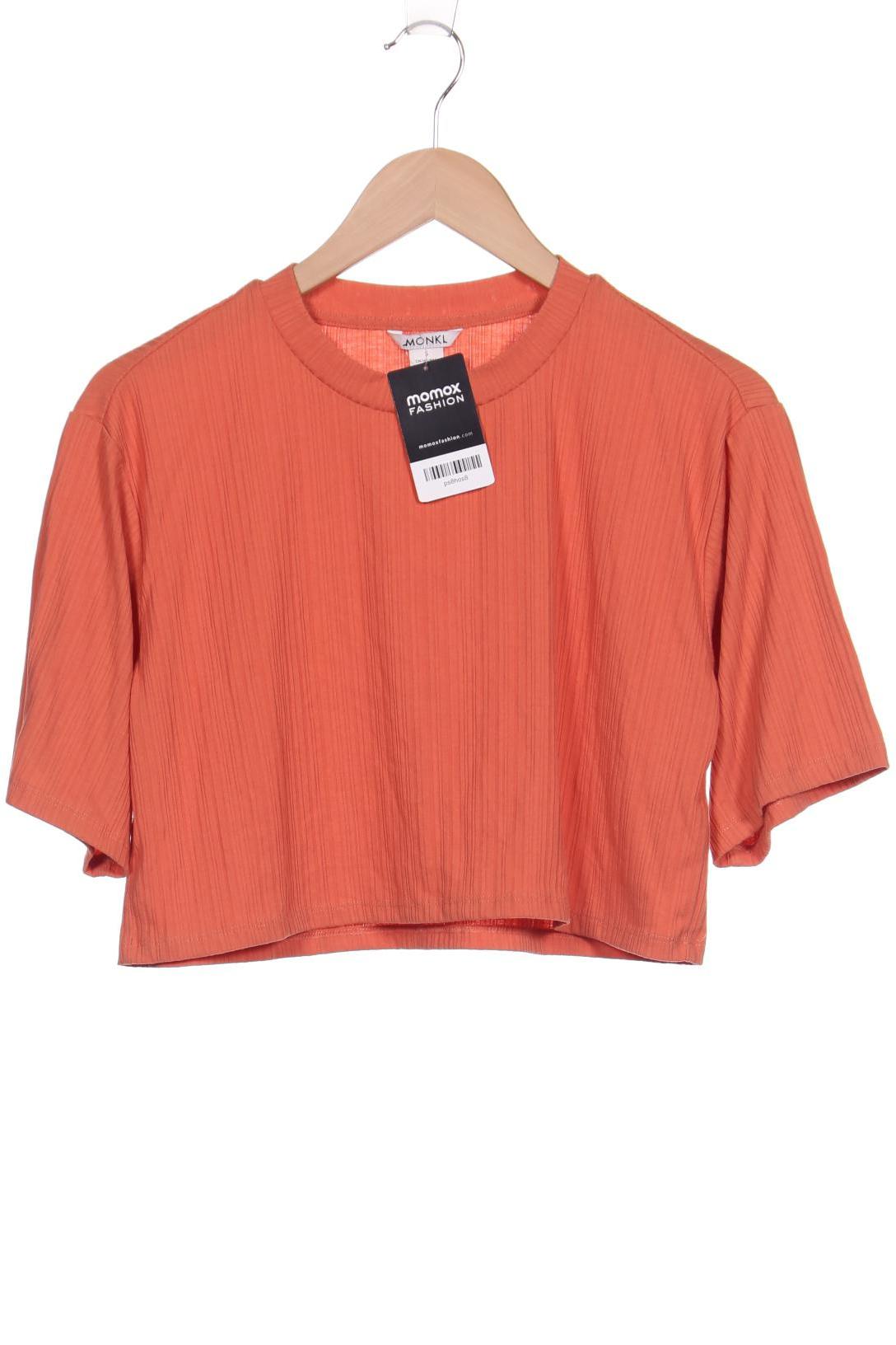 

Monki Damen T-Shirt, orange, Gr. 36