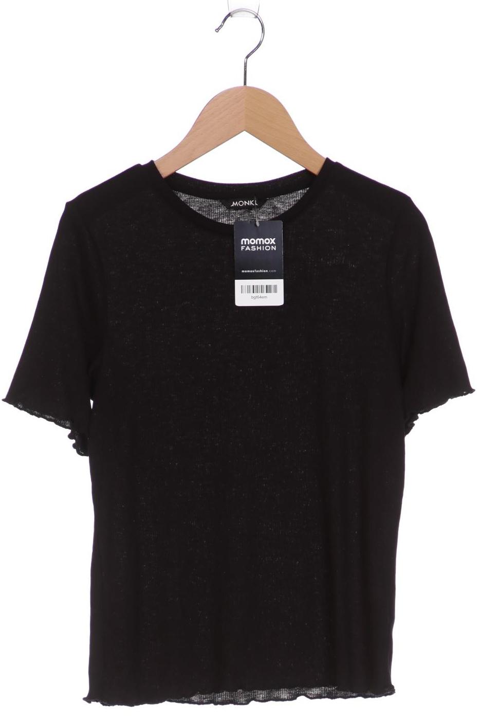 

MONKI Damen T-Shirt, schwarz