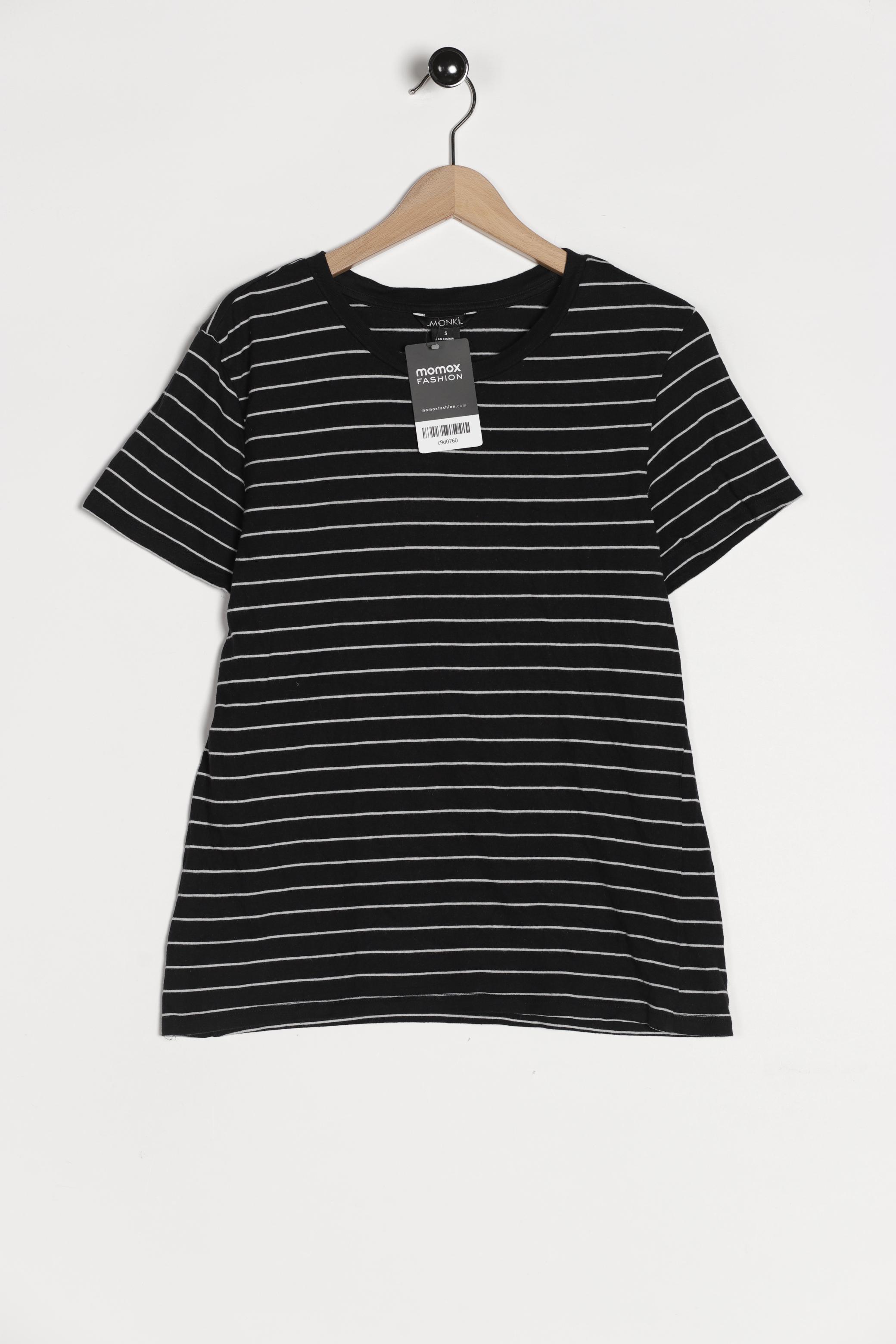 

Monki Damen T-Shirt, schwarz, Gr. 36