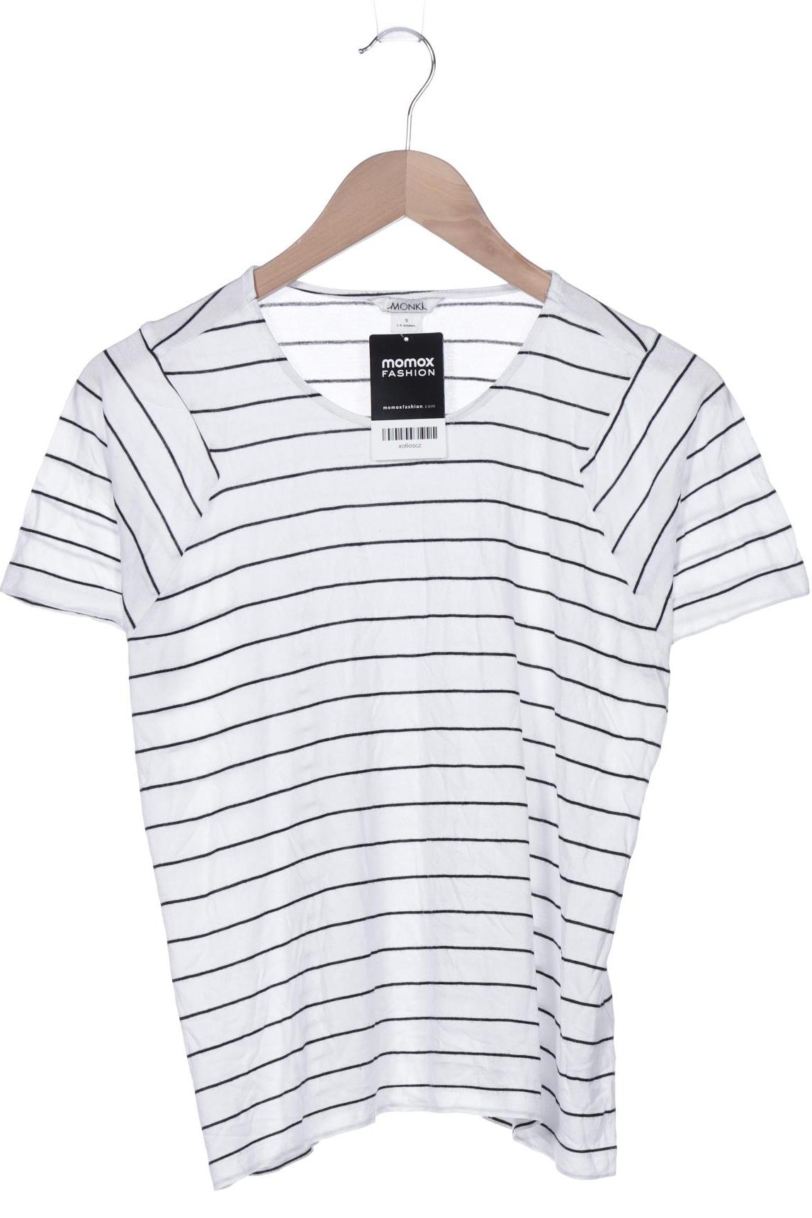 

Monki Damen T-Shirt, weiß, Gr. 36