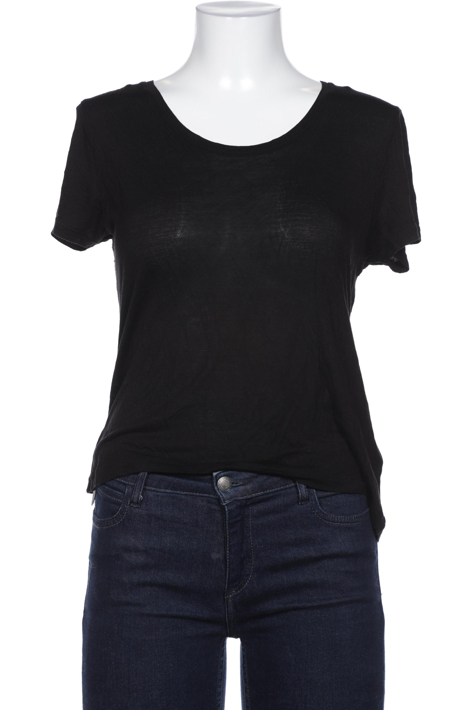

Monki Damen T-Shirt, schwarz, Gr. 42