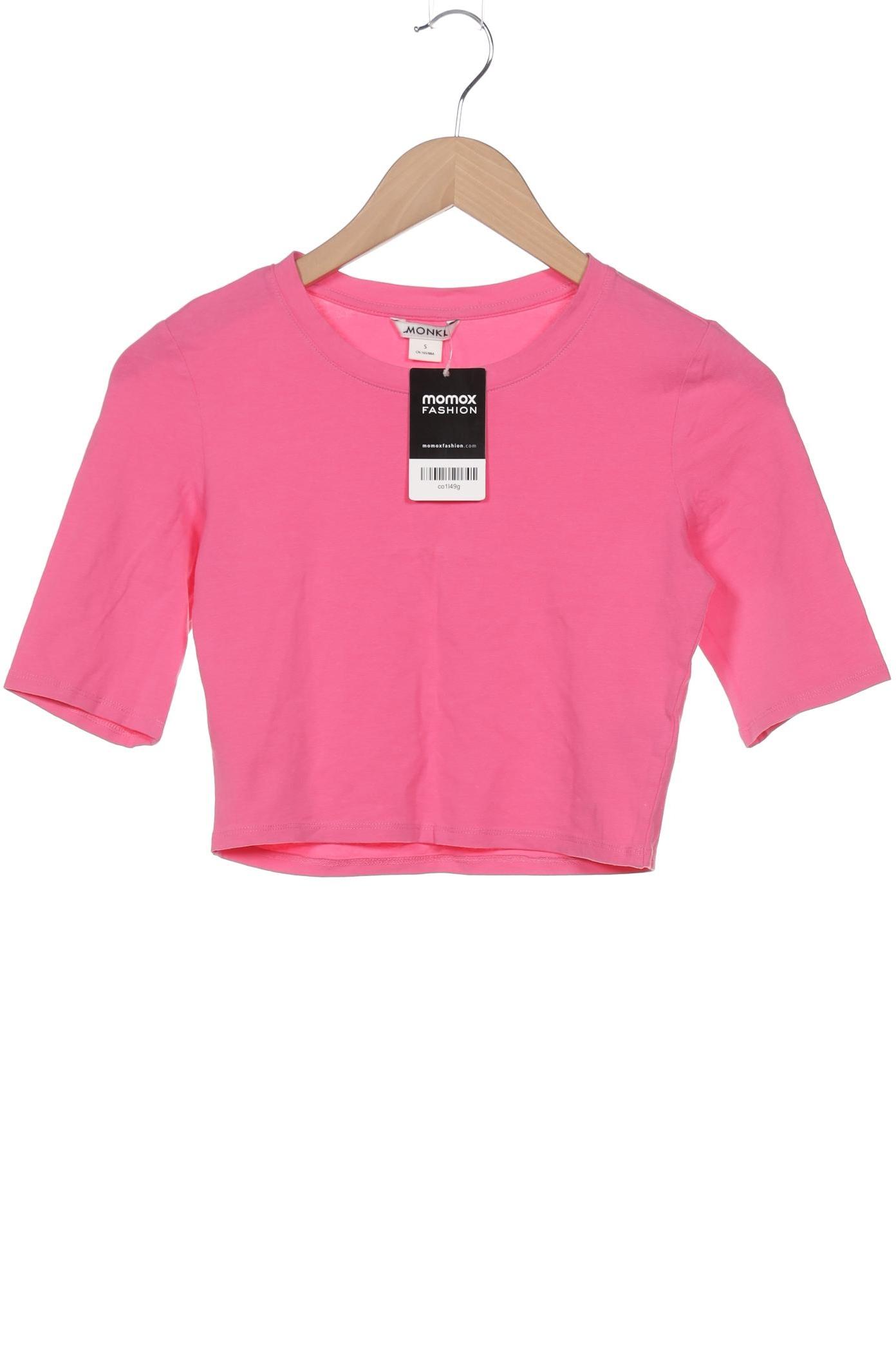 

Monki Damen T-Shirt, pink, Gr. 36