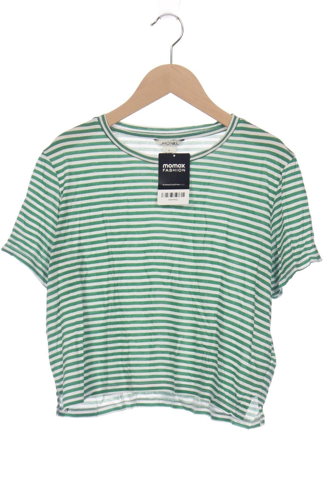 

Monki Damen T-Shirt, grün, Gr. 36