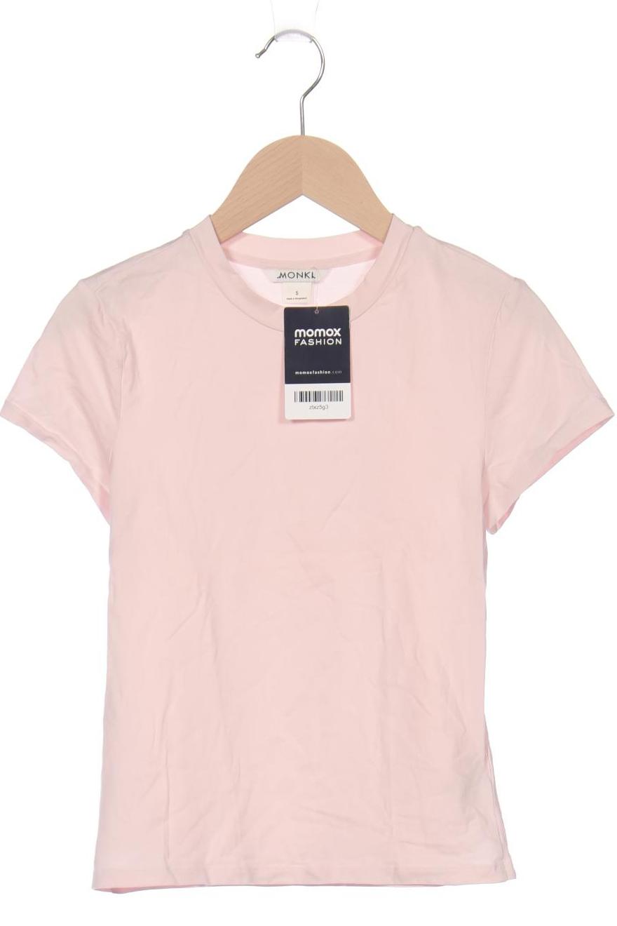 

Monki Damen T-Shirt, pink, Gr. 36