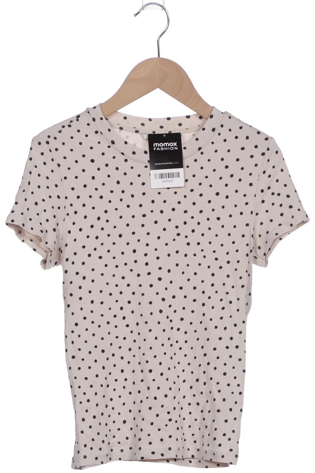 

Monki Damen T-Shirt, beige, Gr. 36