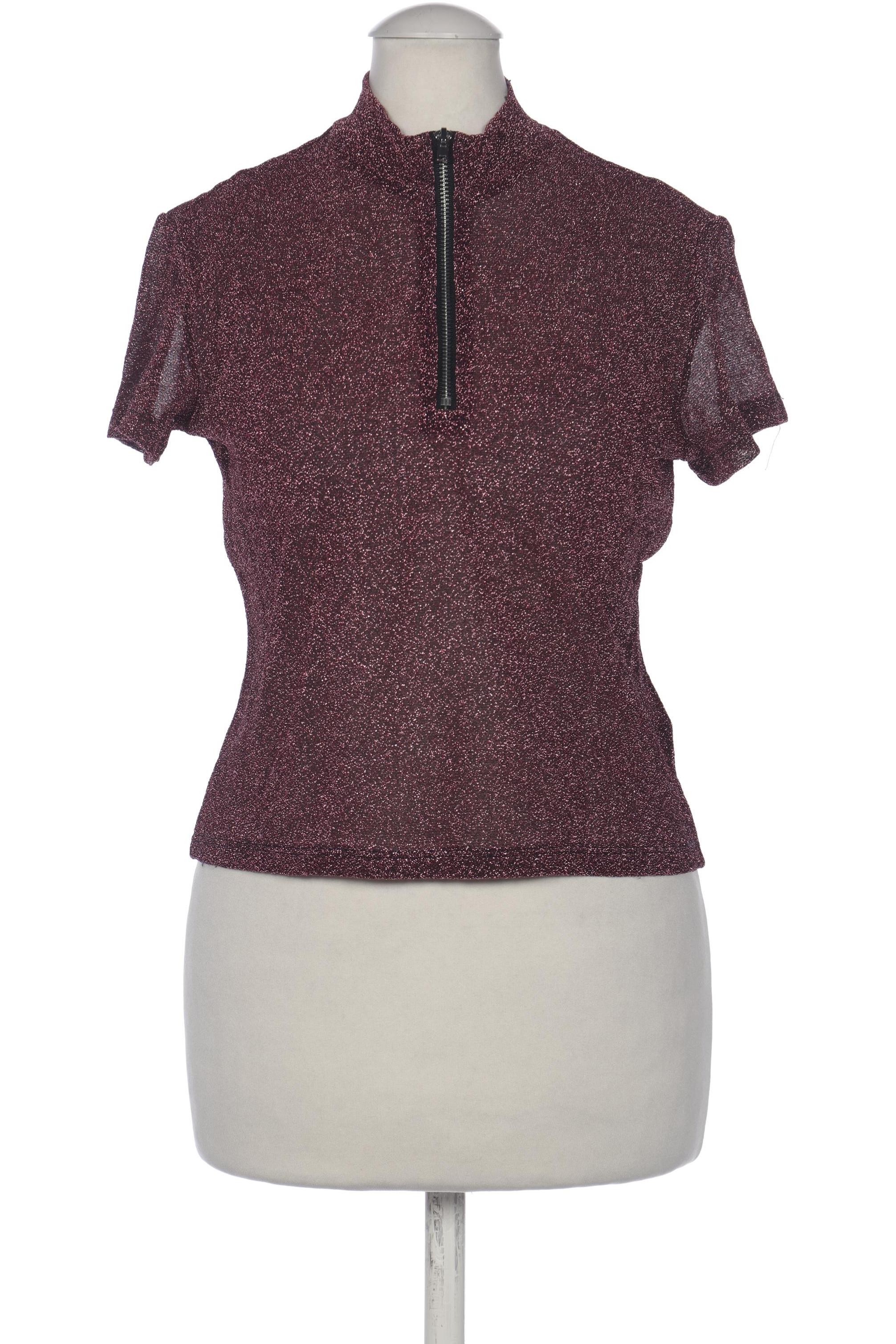 

Monki Damen T-Shirt, pink, Gr. 36