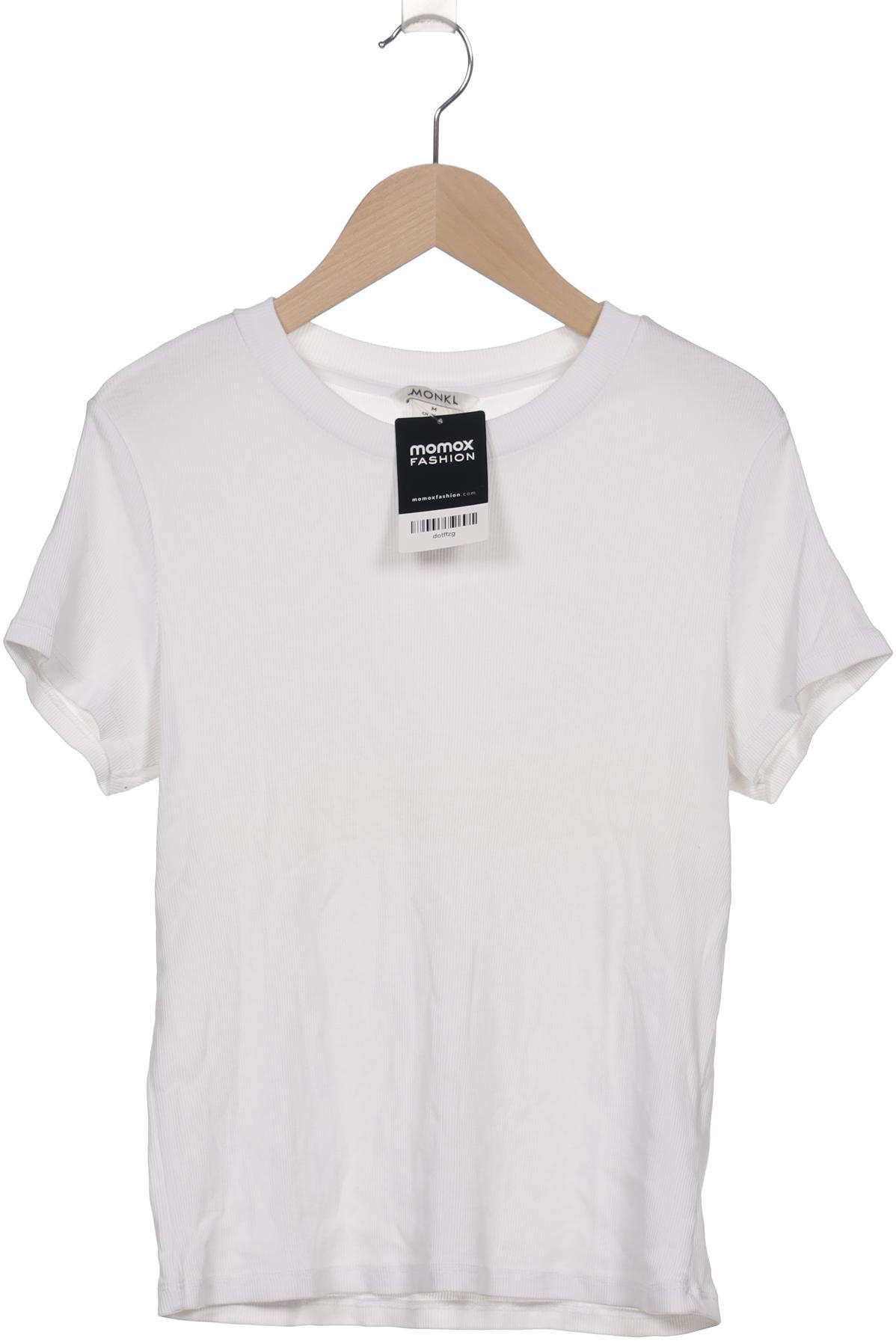 

Monki Damen T-Shirt, weiß, Gr. 38