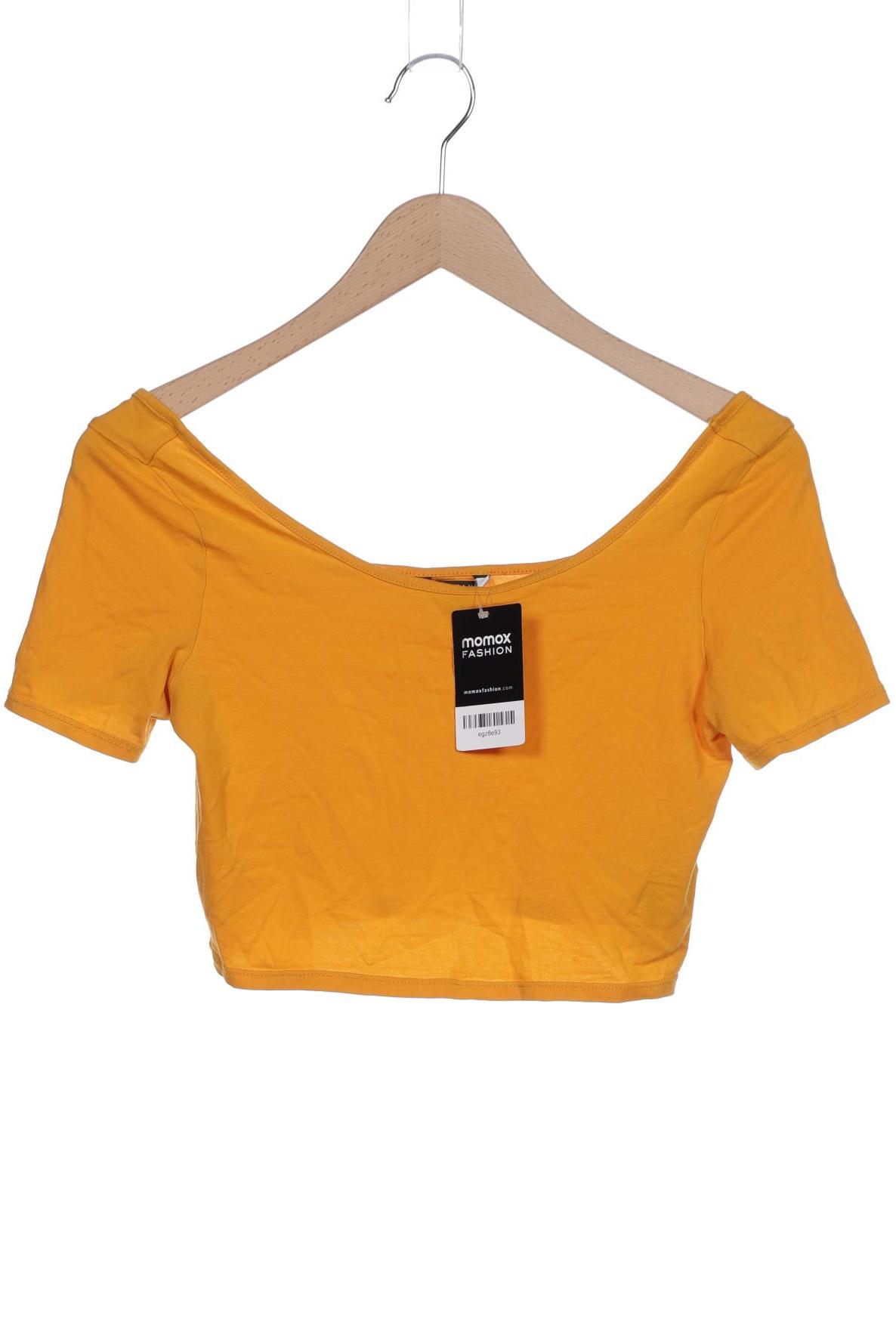 

Monki Damen T-Shirt, orange, Gr. 36
