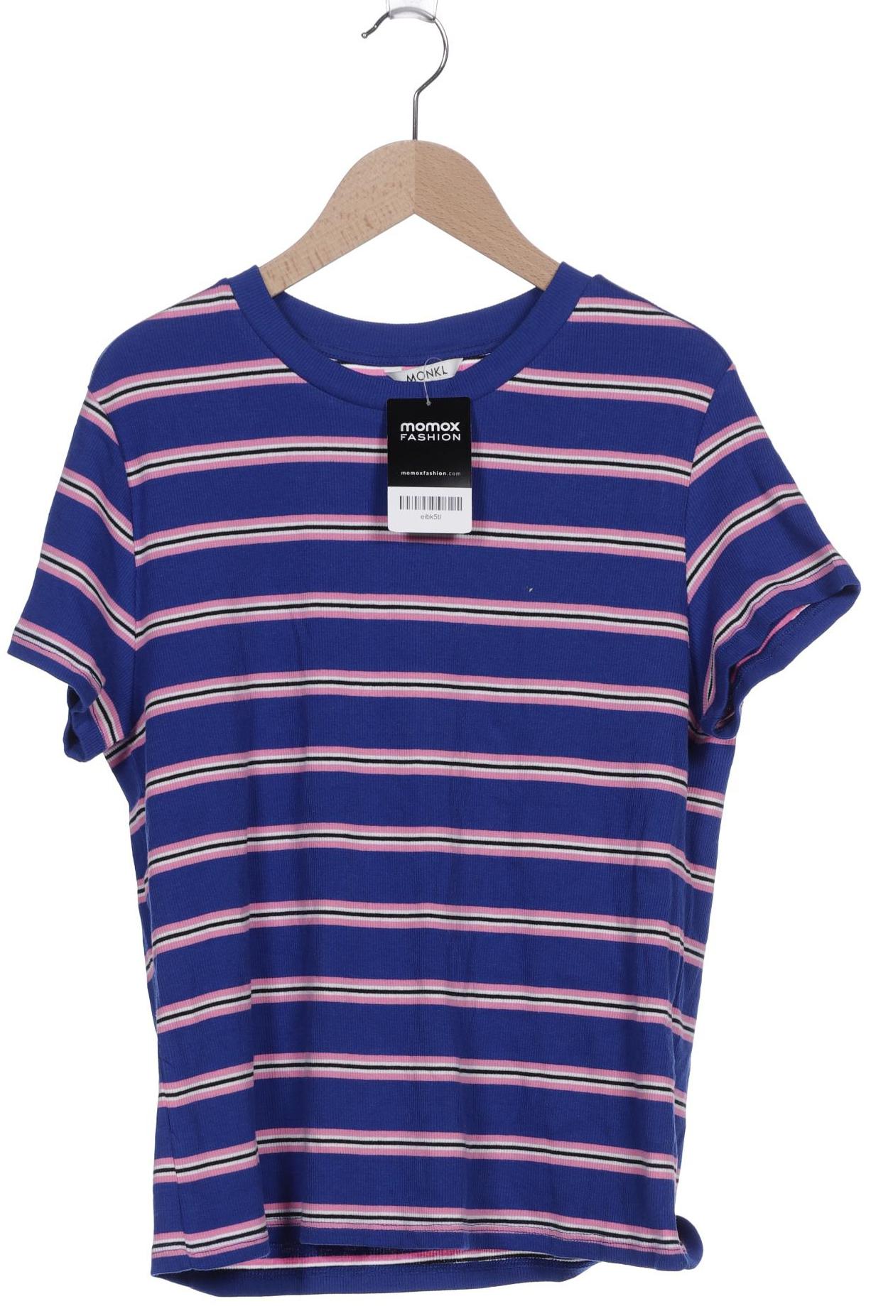 

MONKI Damen T-Shirt, blau