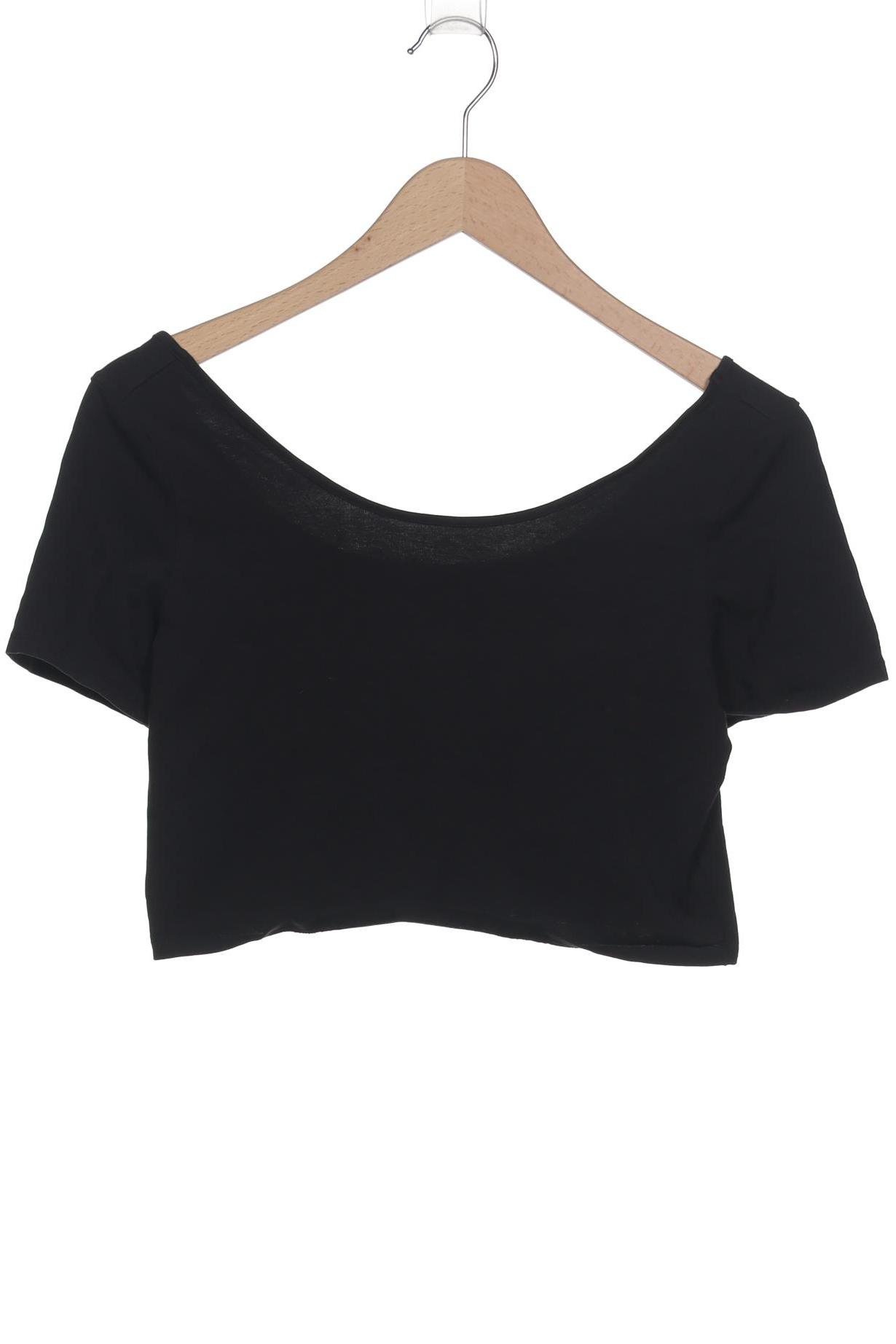 

Monki Damen T-Shirt, schwarz, Gr. 38
