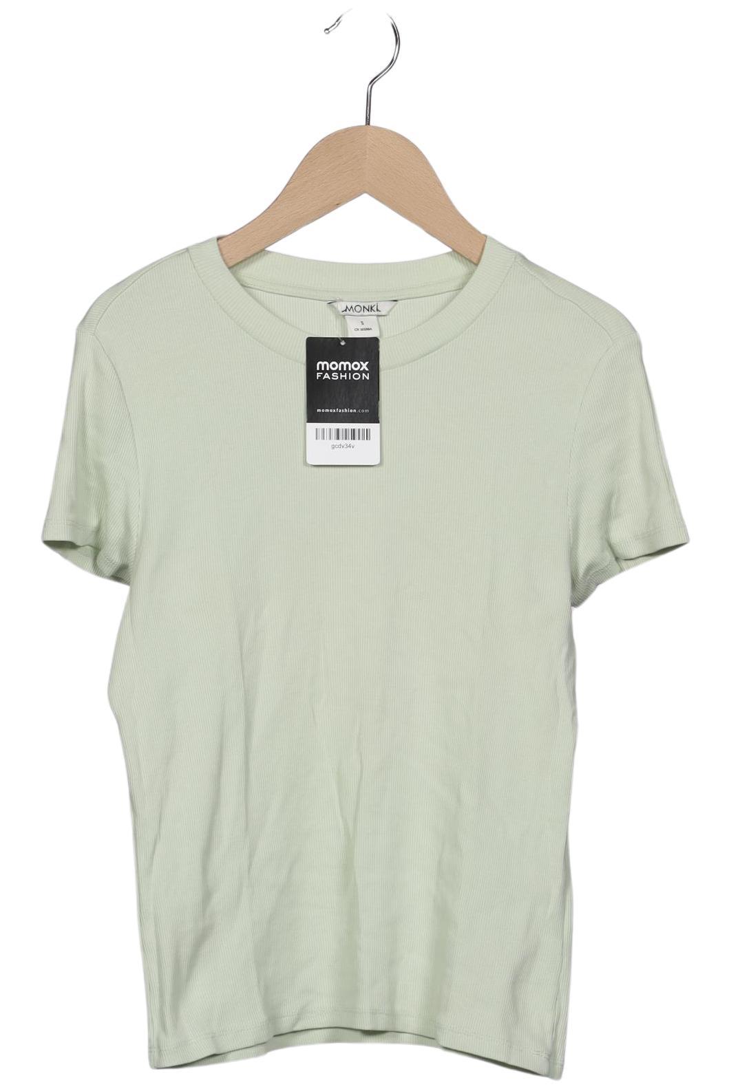 

Monki Damen T-Shirt, hellgrün, Gr. 36