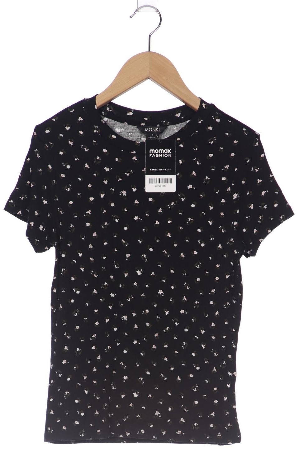 

Monki Damen T-Shirt, schwarz, Gr. 36