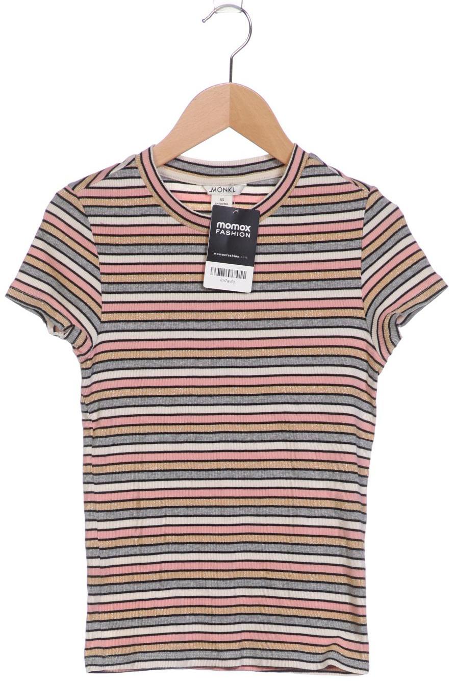 

Monki Damen T-Shirt, mehrfarbig, Gr. 34