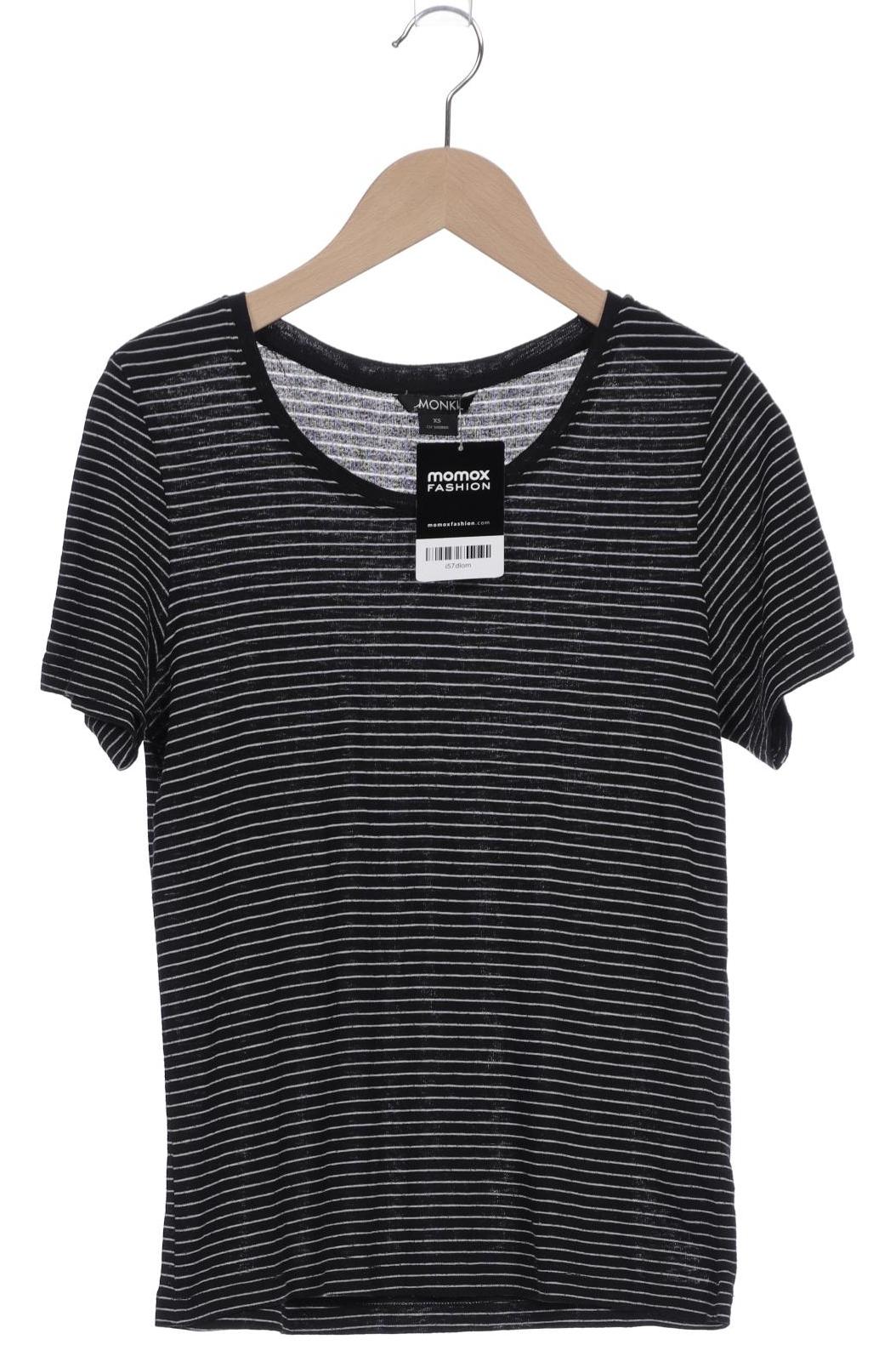 

Monki Damen T-Shirt, schwarz, Gr. 34