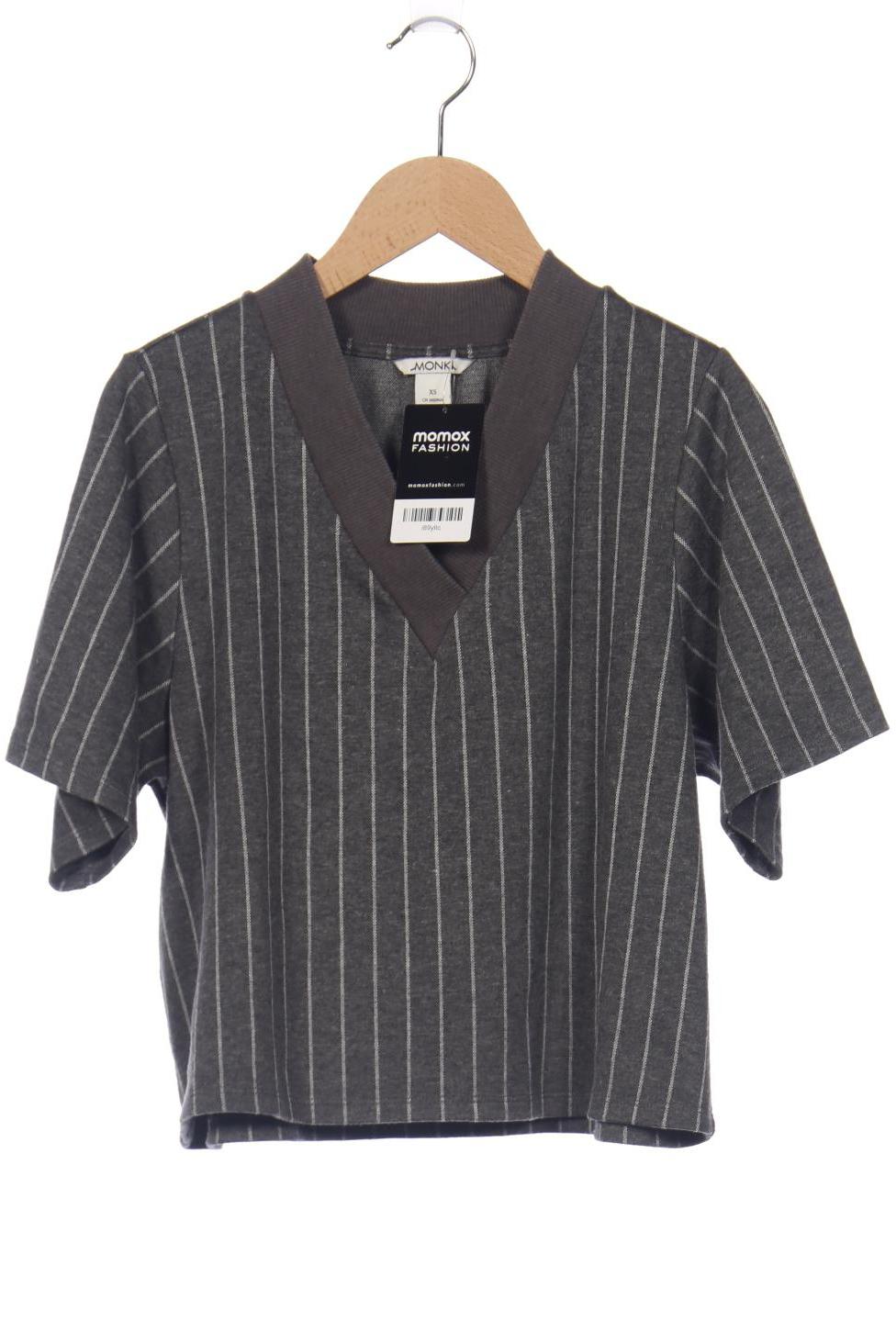 

MONKI Damen T-Shirt, grau