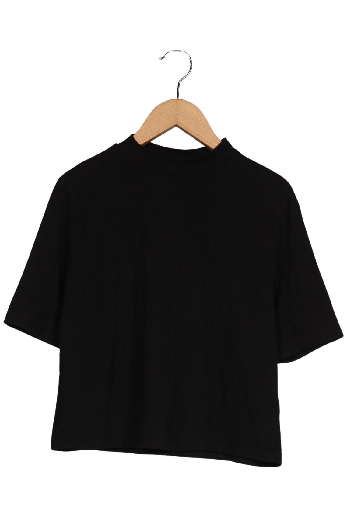 

Monki Damen T-Shirt, schwarz, Gr. 36