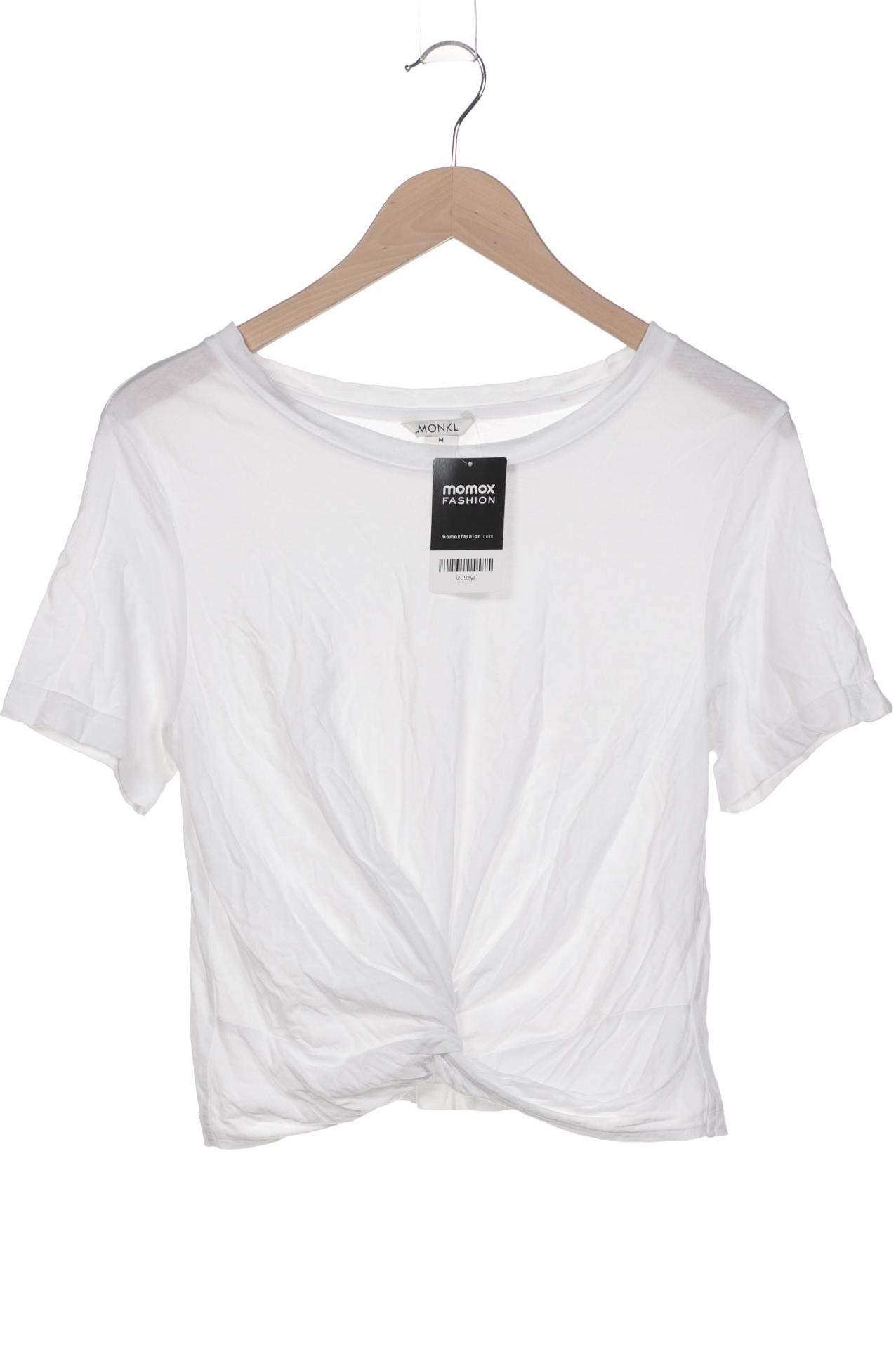 

Monki Damen T-Shirt, weiß, Gr. 38