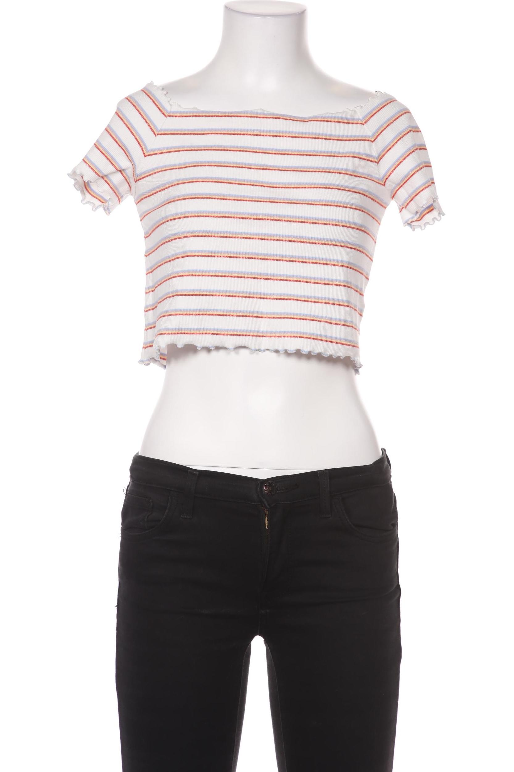 

Monki Damen T-Shirt, weiß, Gr. 36