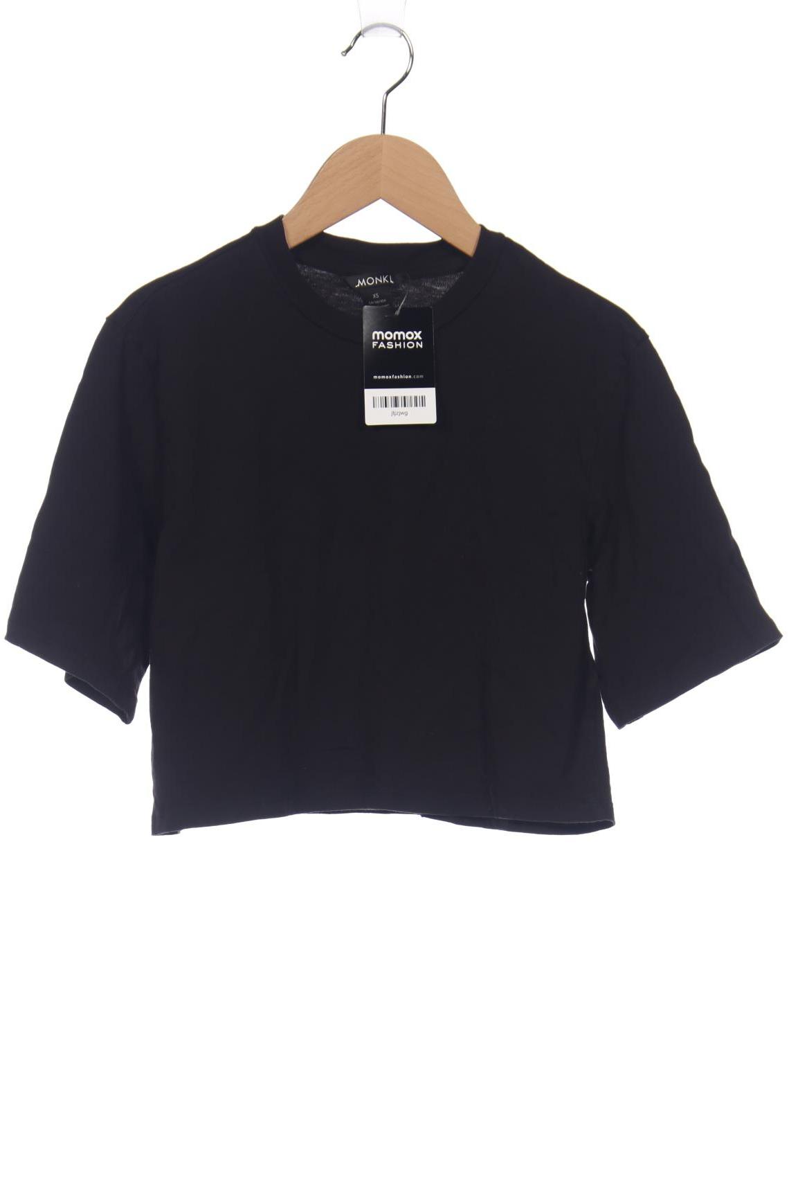 

MONKI Damen T-Shirt, schwarz