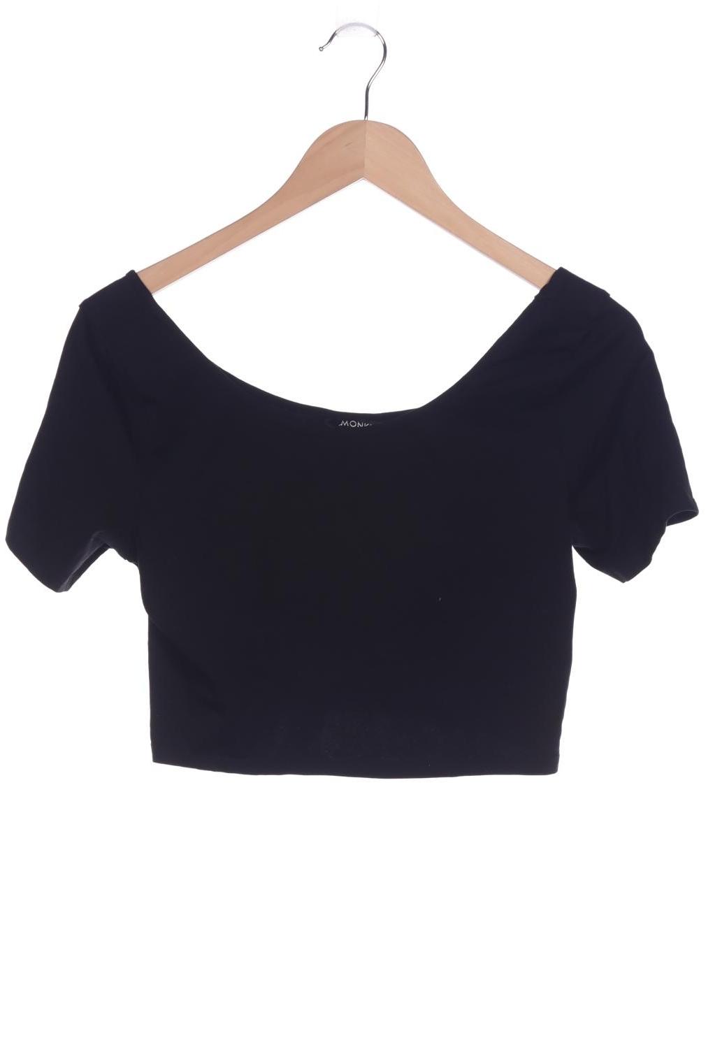 

Monki Damen T-Shirt, schwarz, Gr. 42
