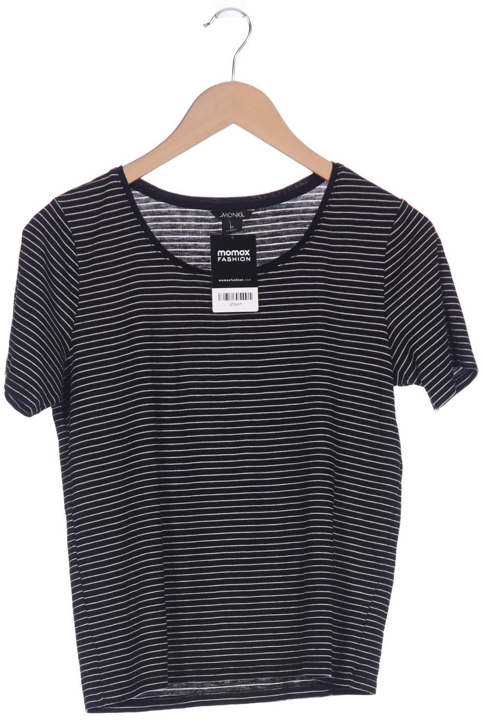 

Monki Damen T-Shirt, schwarz, Gr. 34
