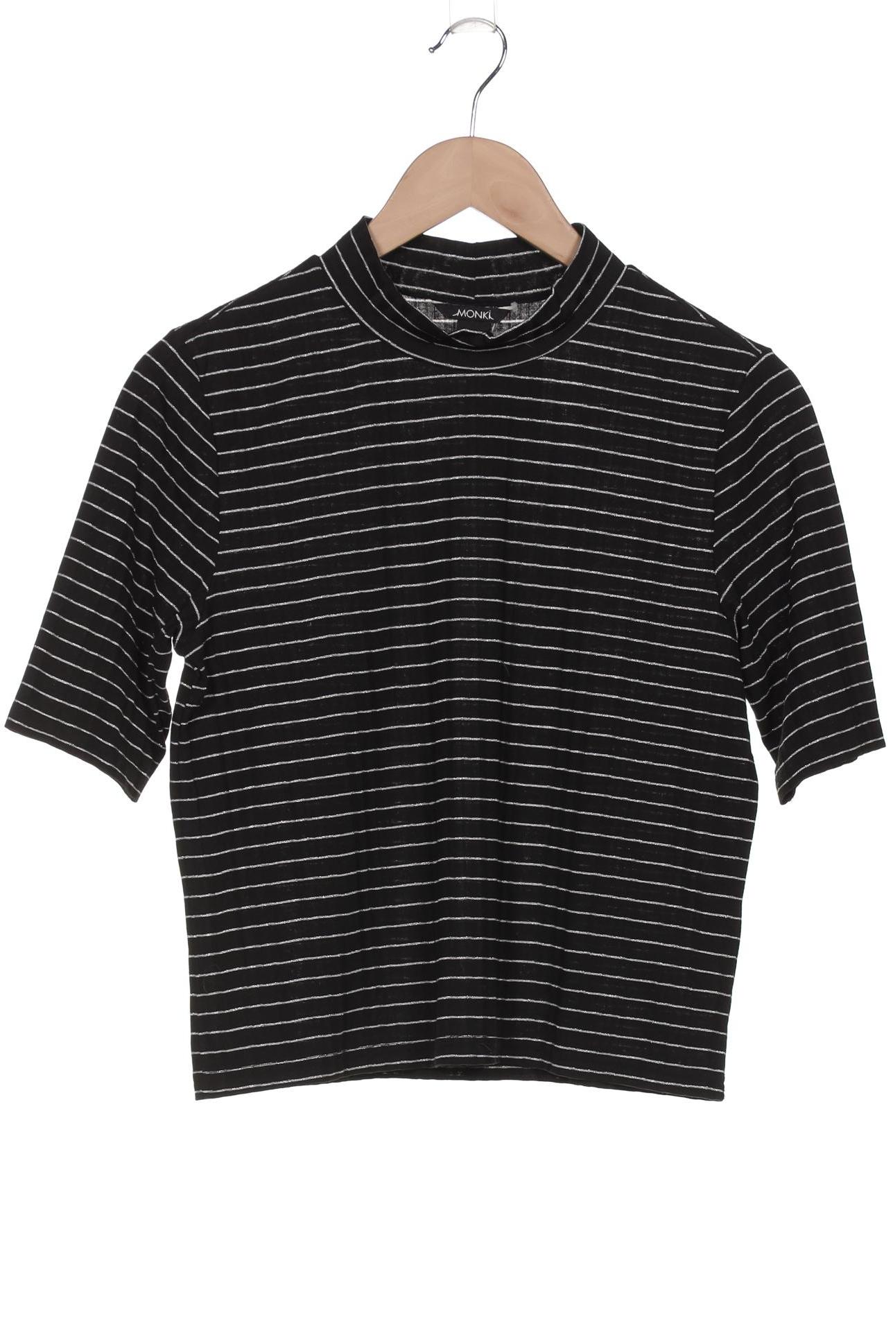 

Monki Damen T-Shirt, schwarz, Gr. 38