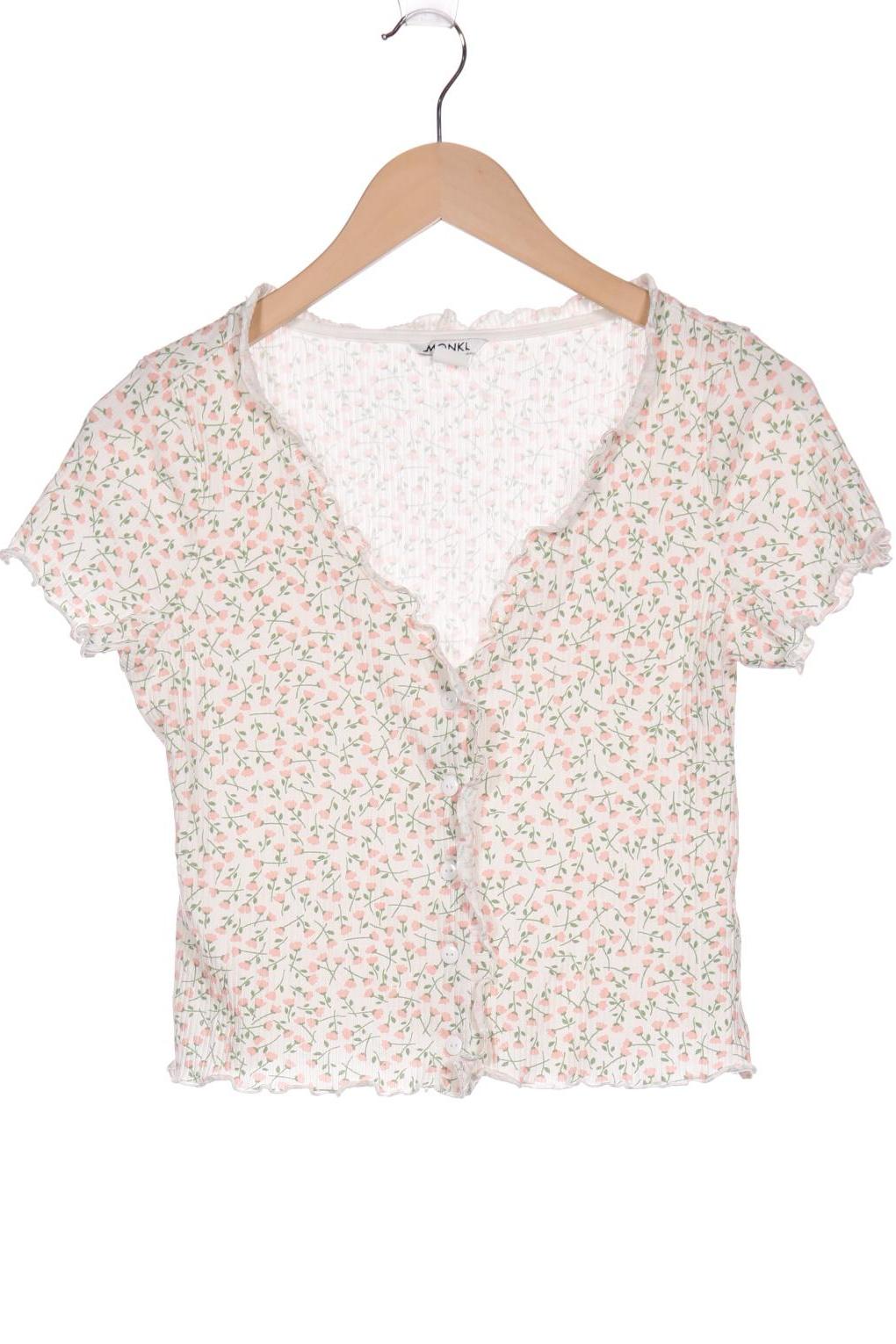 

MONKI Damen T-Shirt, weiß