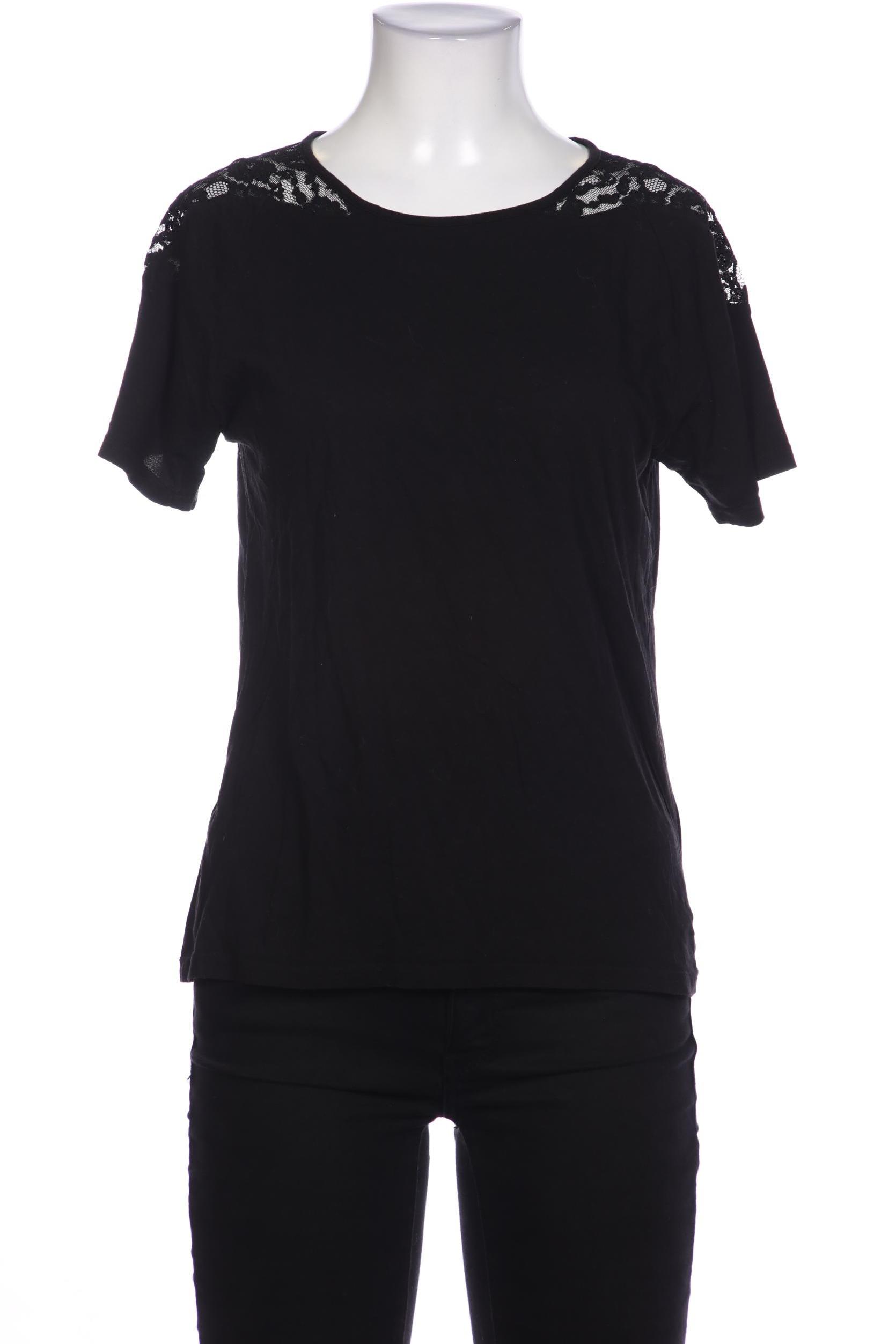 

Monki Damen T-Shirt, schwarz, Gr. 38