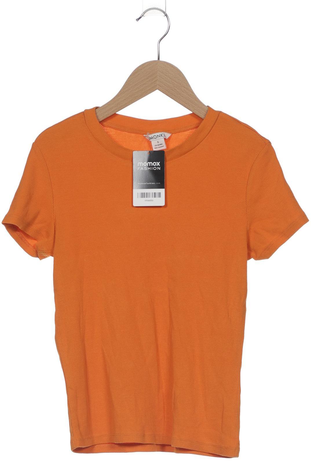 

Monki Damen T-Shirt, orange, Gr. 36