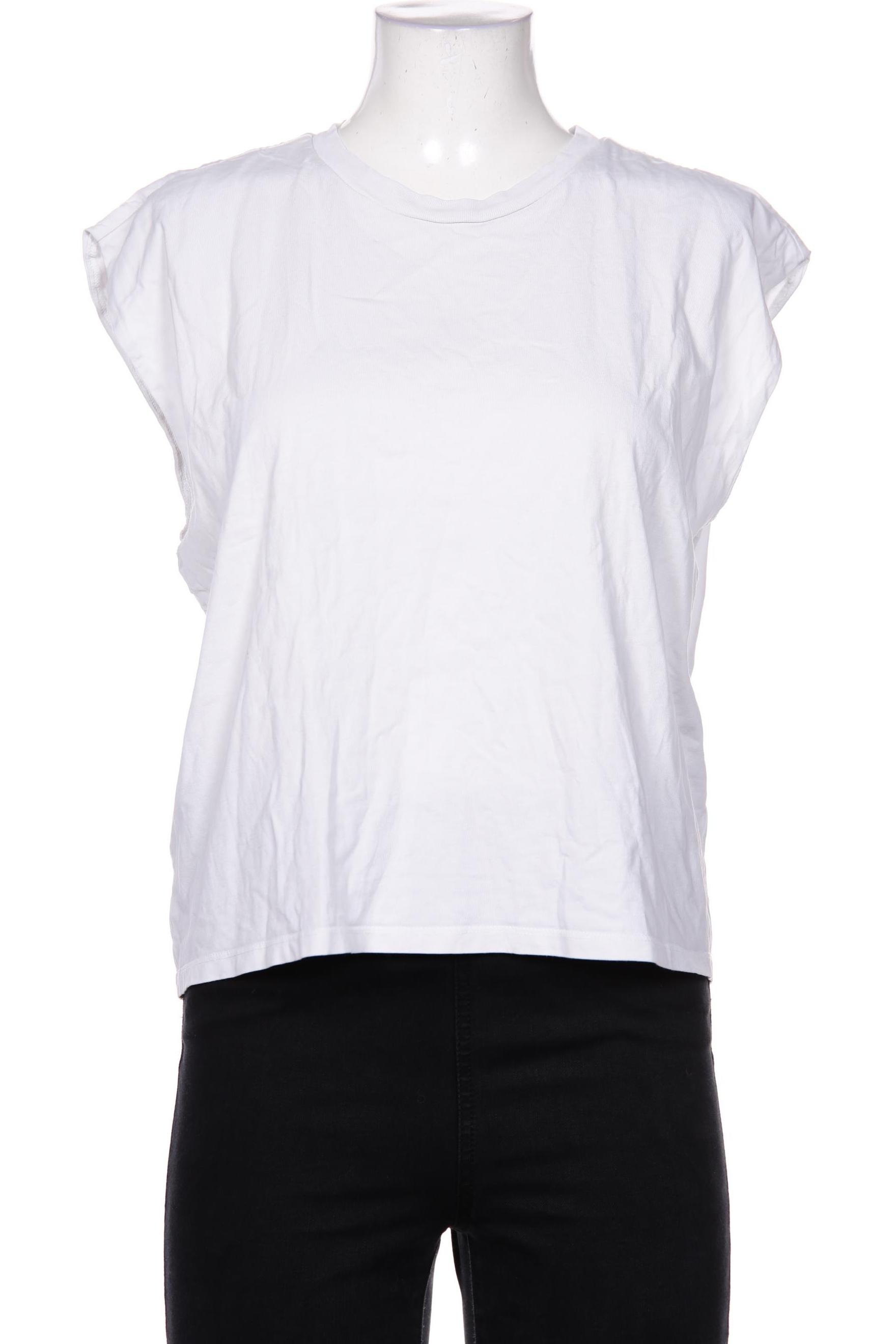 

Monki Damen T-Shirt, weiß, Gr. 38