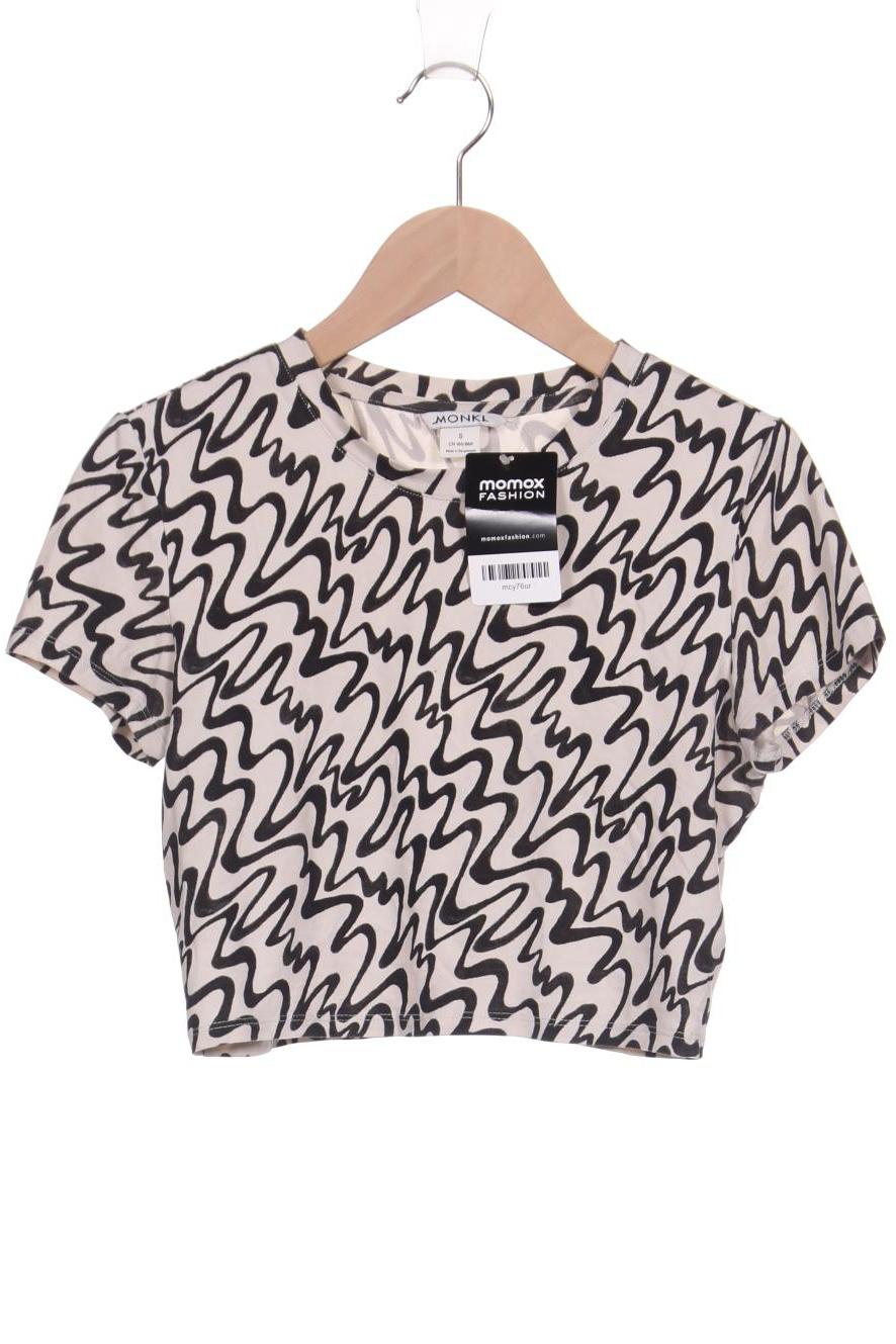 

MONKI Damen T-Shirt, beige