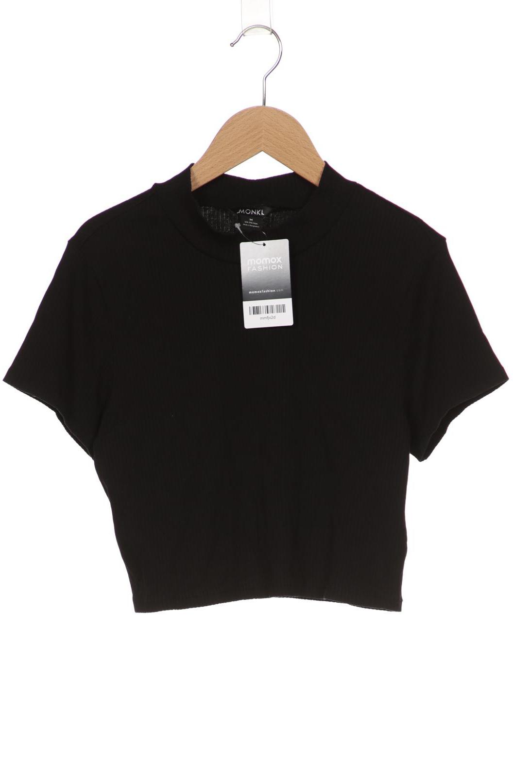 

MONKI Damen T-Shirt, schwarz