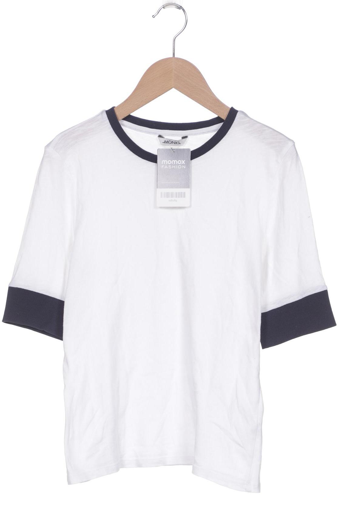 

Monki Damen T-Shirt, weiß, Gr. 36