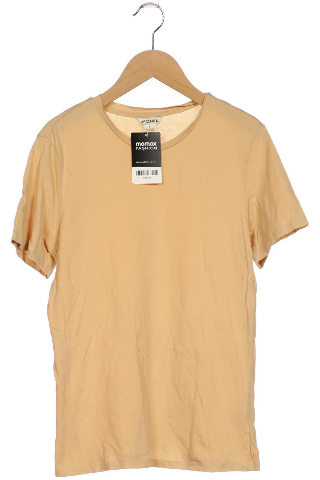 

Monki Damen T-Shirt, beige, Gr. 36