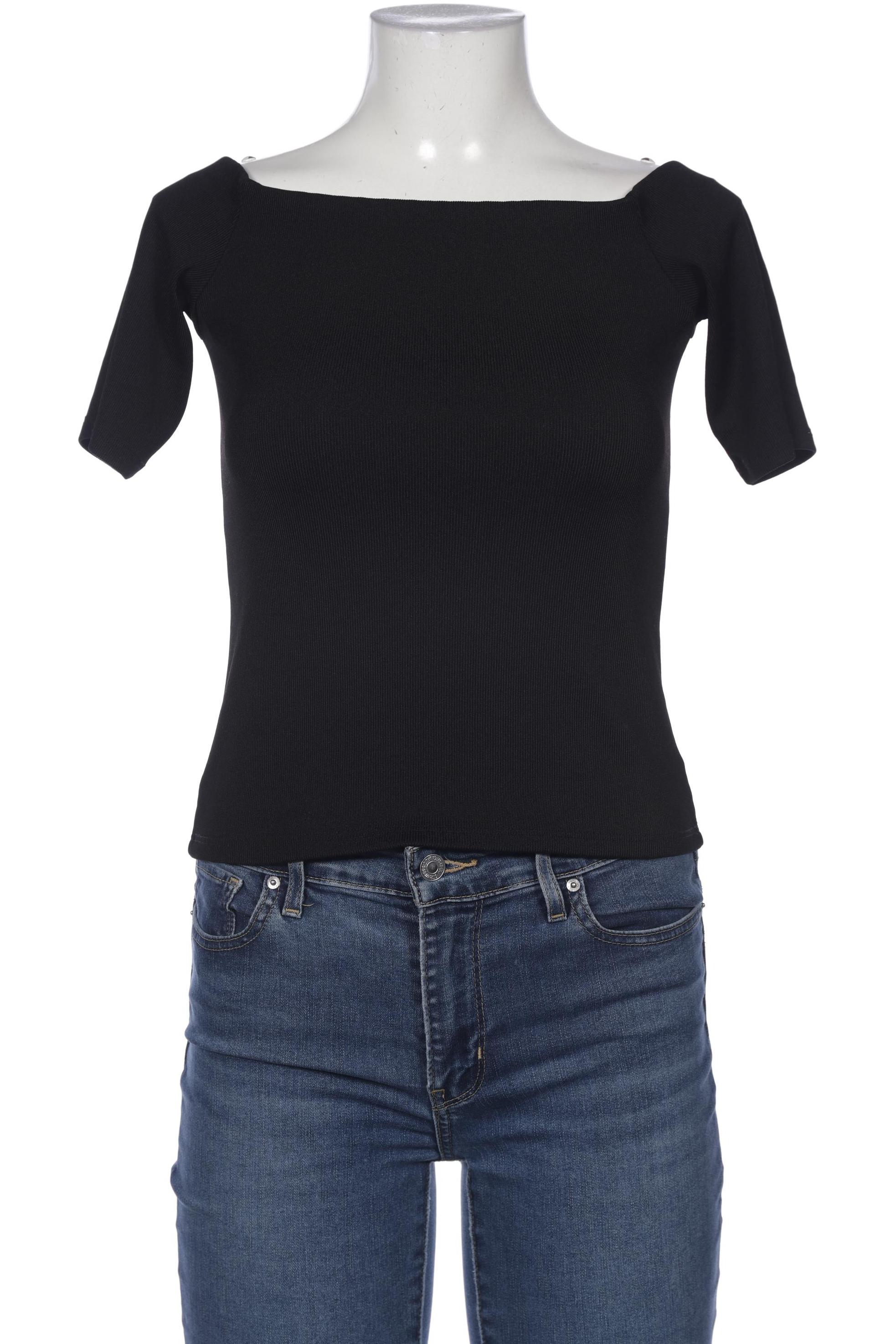 

Monki Damen T-Shirt, schwarz, Gr. 36